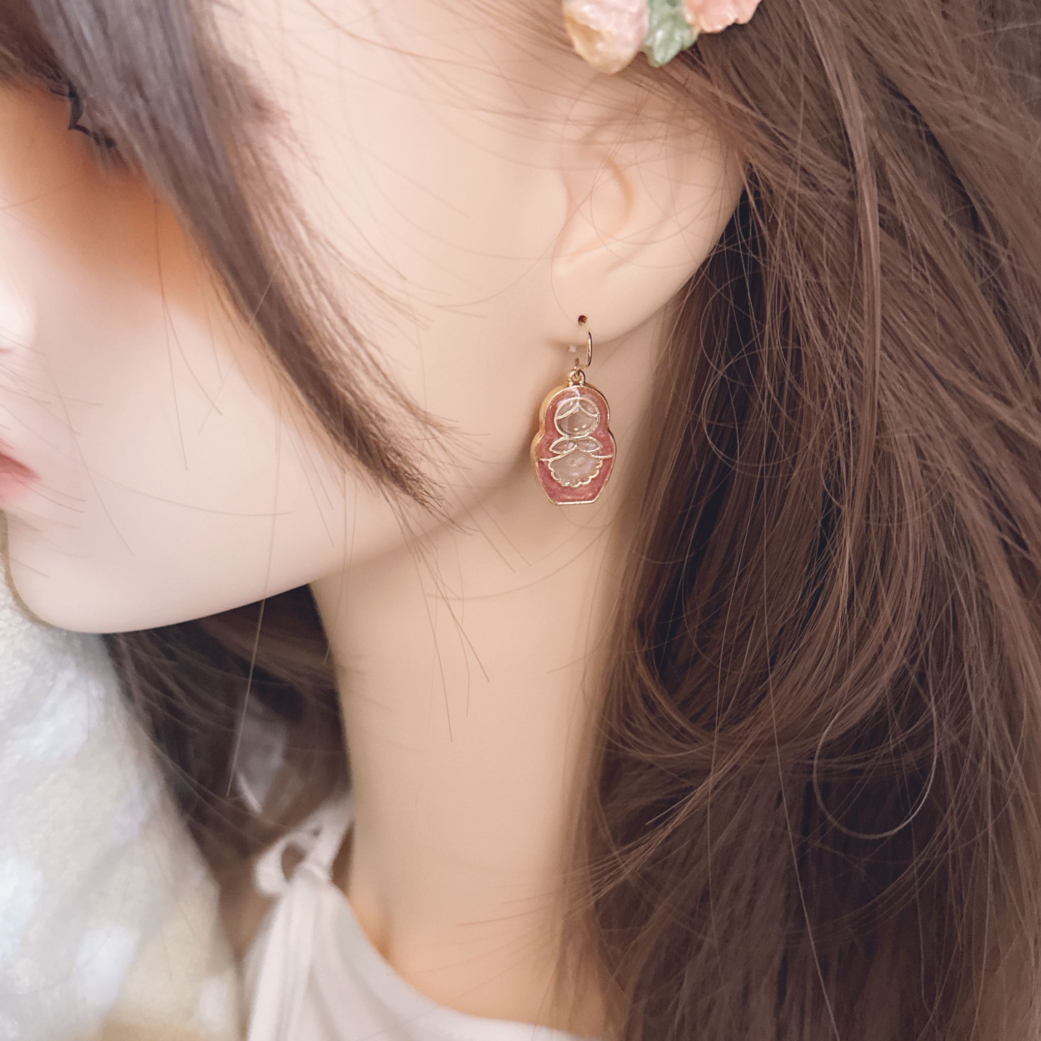 俄羅斯花花 暗粉紅 小號