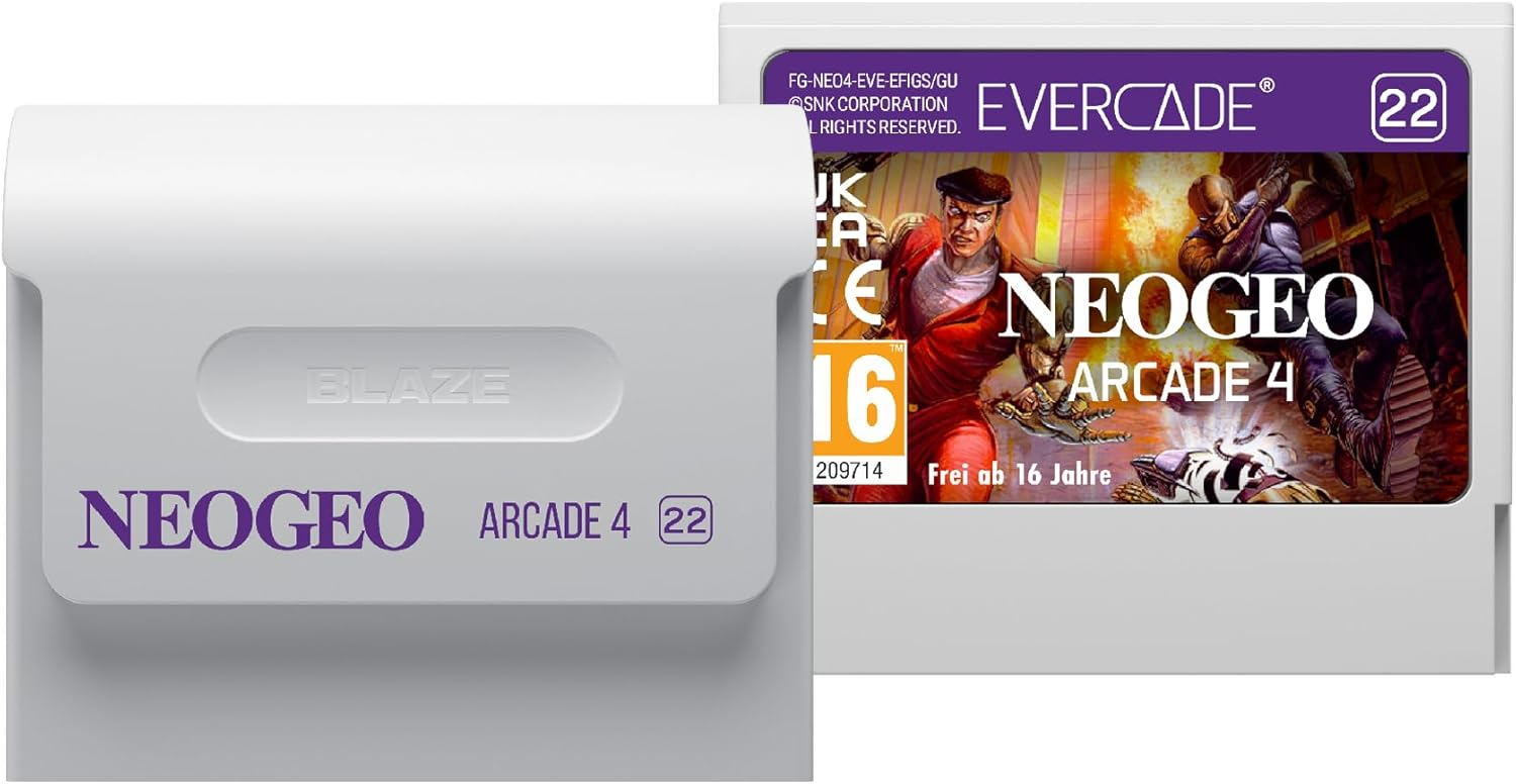 【預售 26年6月】Evercade NEOGEO Arcade 4 (P22) RETRO-0076