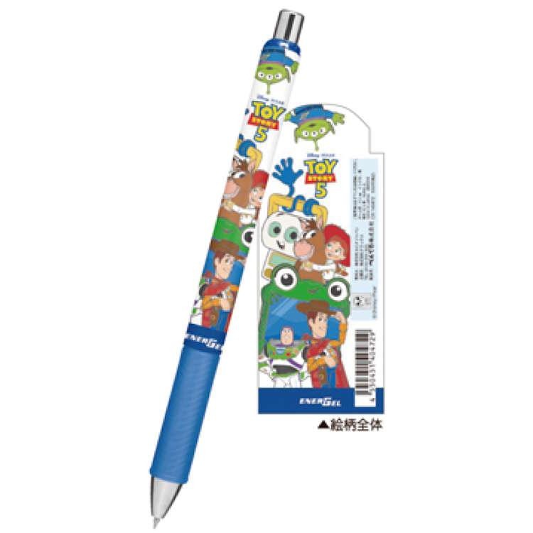 現貨｜Disney Toy Story 日本製 Pentel EnerGel 0.5mm 黑色 啫喱筆 (CR140472)
