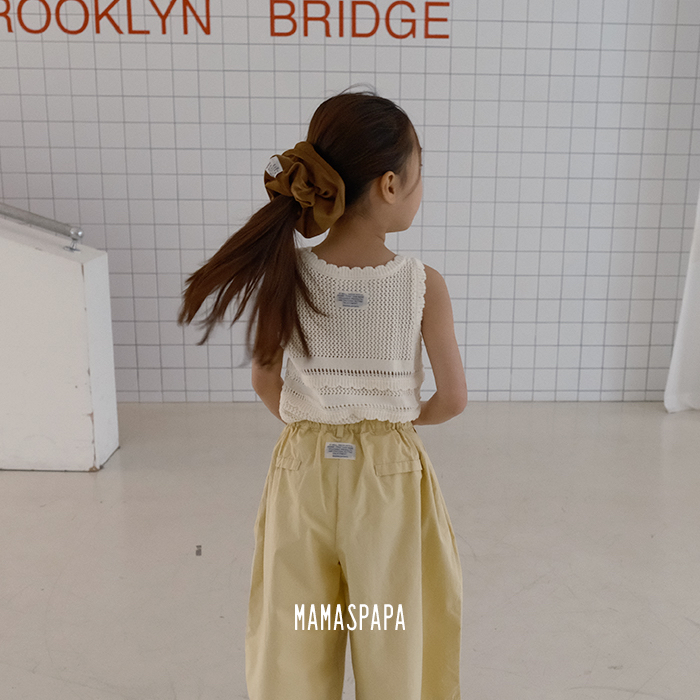 MMSPP | Knit Flower vest (M100-115)