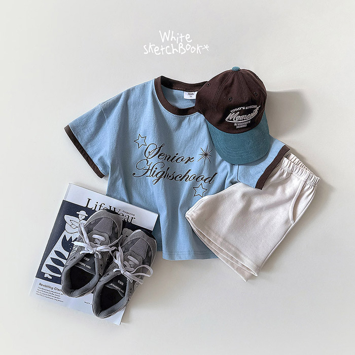 🇰🇷WhiteSketchBook短褲