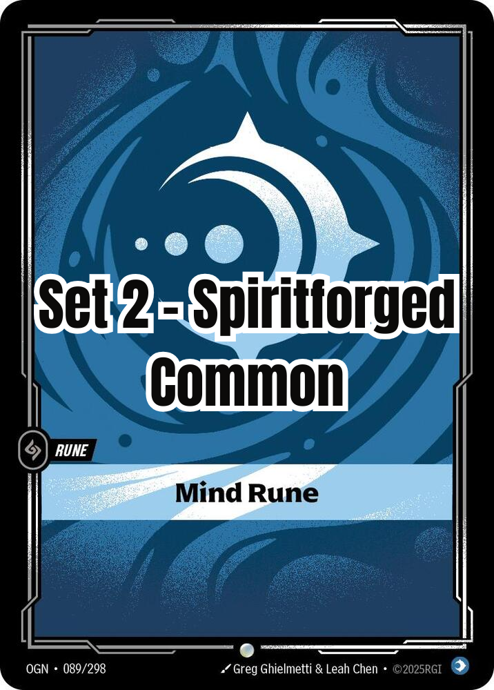 Spiritforged - Common - Mind Rune (Set 2)