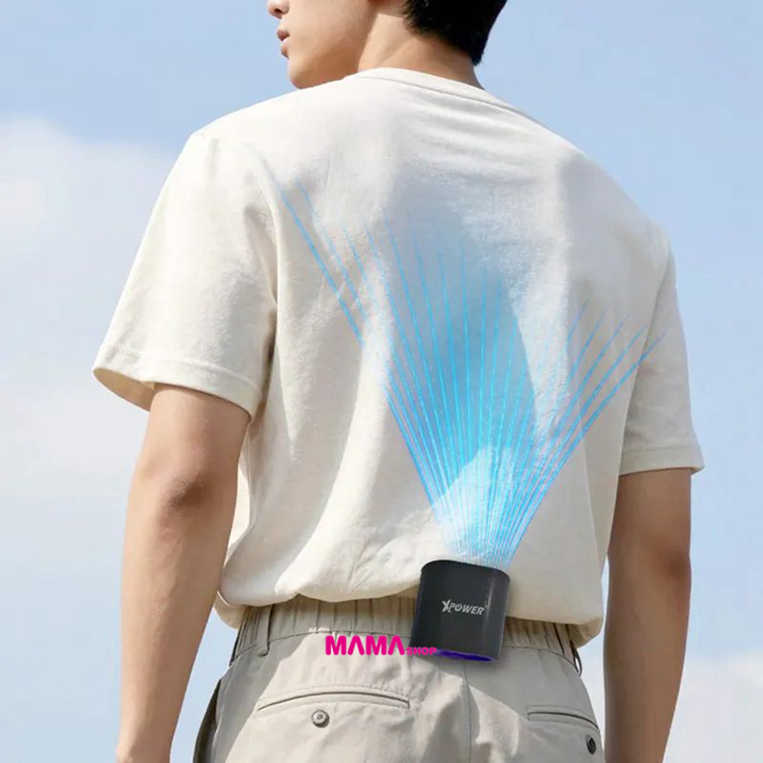 F18 X30掛腰快速製冷夾子風扇