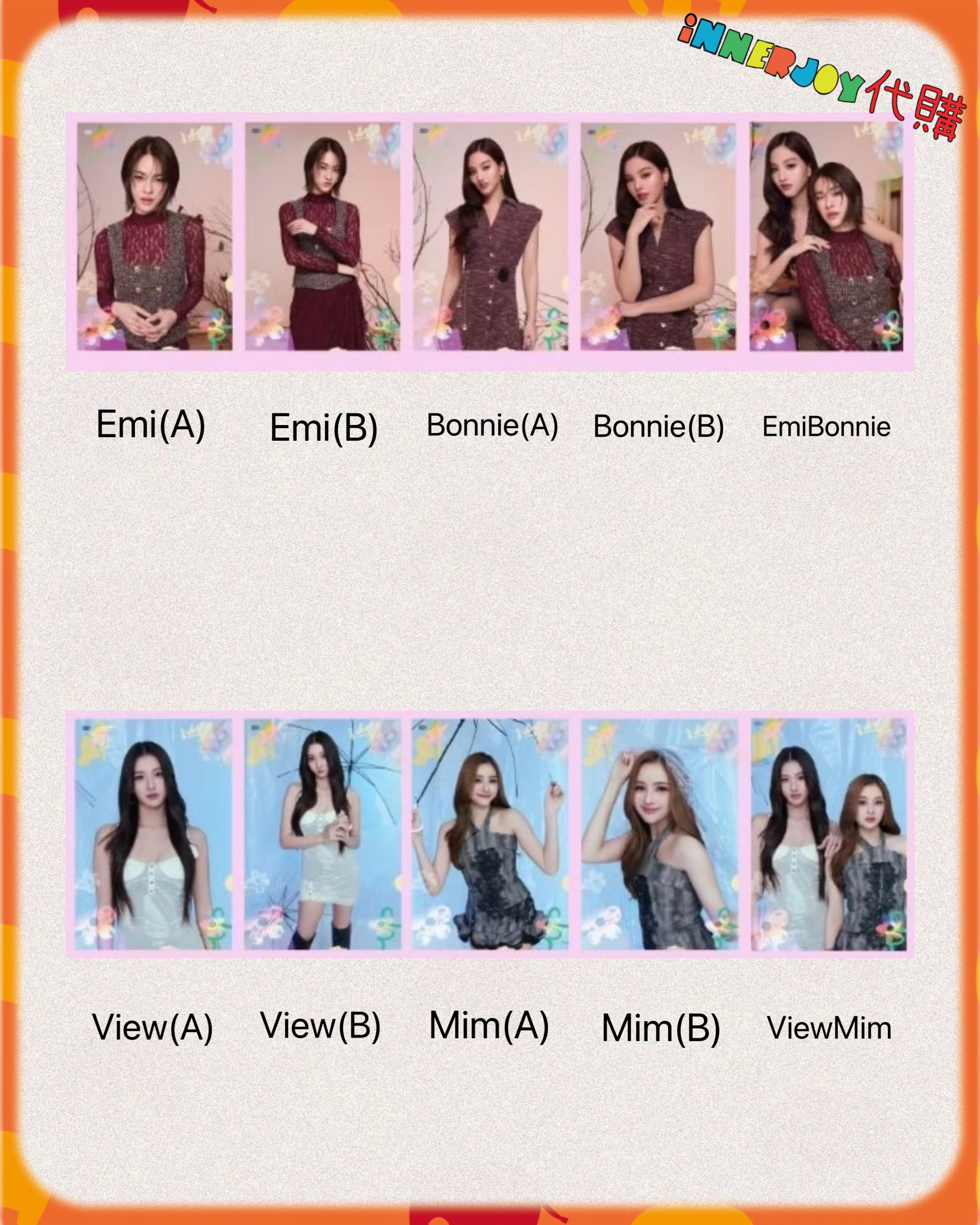 【Link 8 Lucky Postcard Girls】現場代購 | GMMTV - GMMTV FANIVAL 2026 ✨ 官方周邊