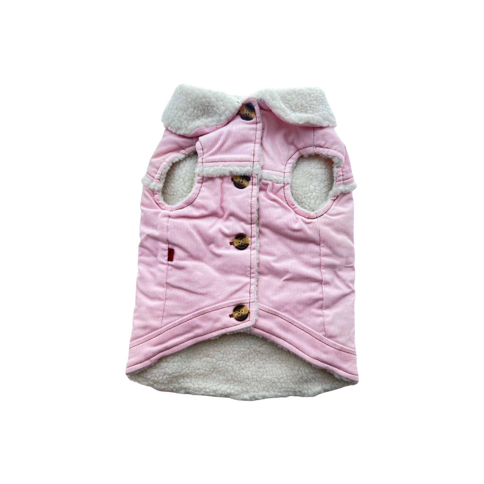 S063PK 海虎領外套 - 燈心絨 - 粉紅色 Sea Tiger Collar Jacket - Corduroy - Pink