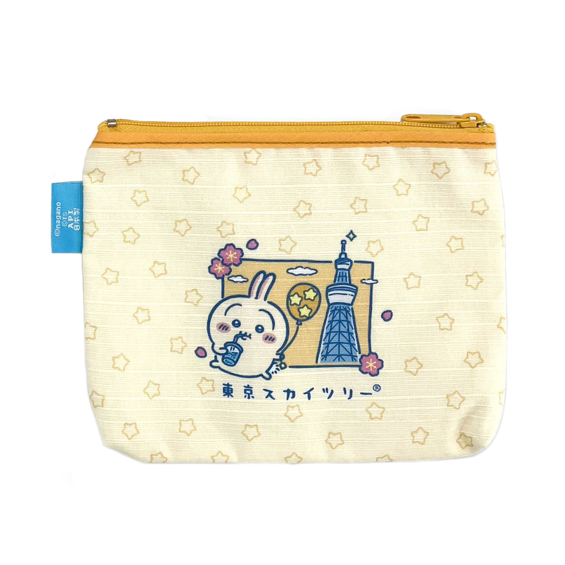 現貨｜Chiikawa ちいかわ 兔兔 Usagi Tokyo Skytree 晴空塔 日本製 化妝袋 (CKW12192)