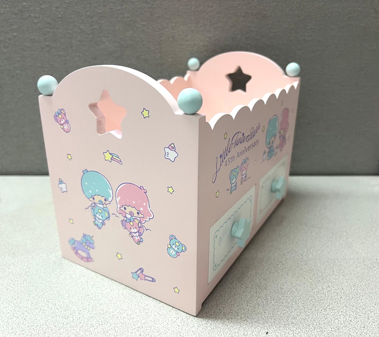 🎌日本直送🎌Little Twin Stars BB床造型木製收納架（$368