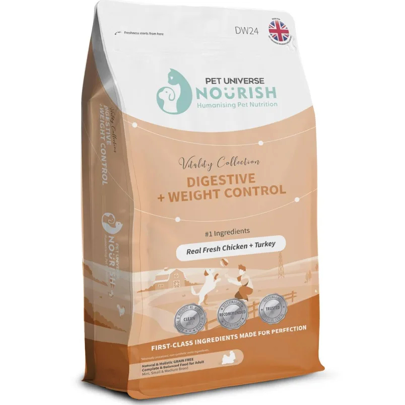 短期清貨❗️PET UNIVERSE NOURISH 腸胃配方｜ 雞肉火雞 1.5KG
