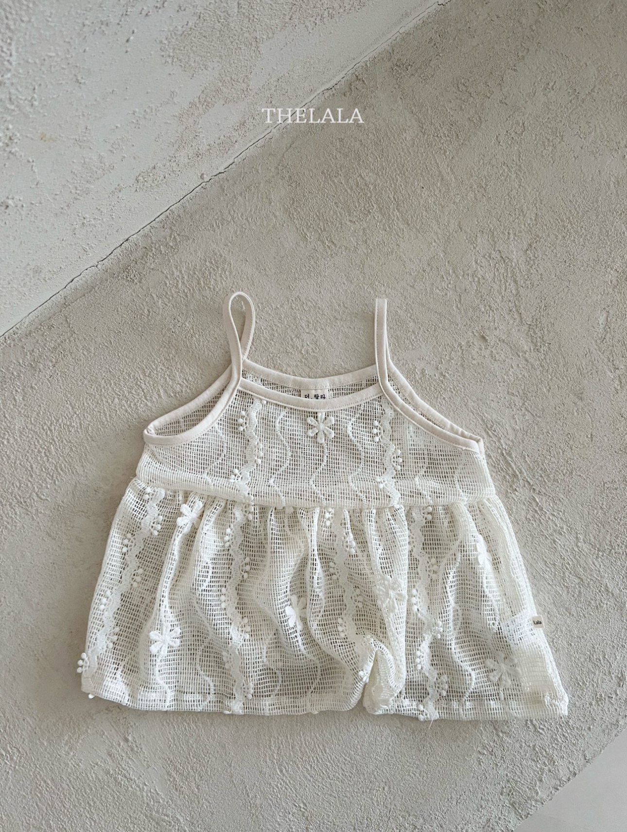 🌸預訂 韓國直送🌸🇰🇷THELALA親子款蕾絲吊帶胸衣吊帶連身裙