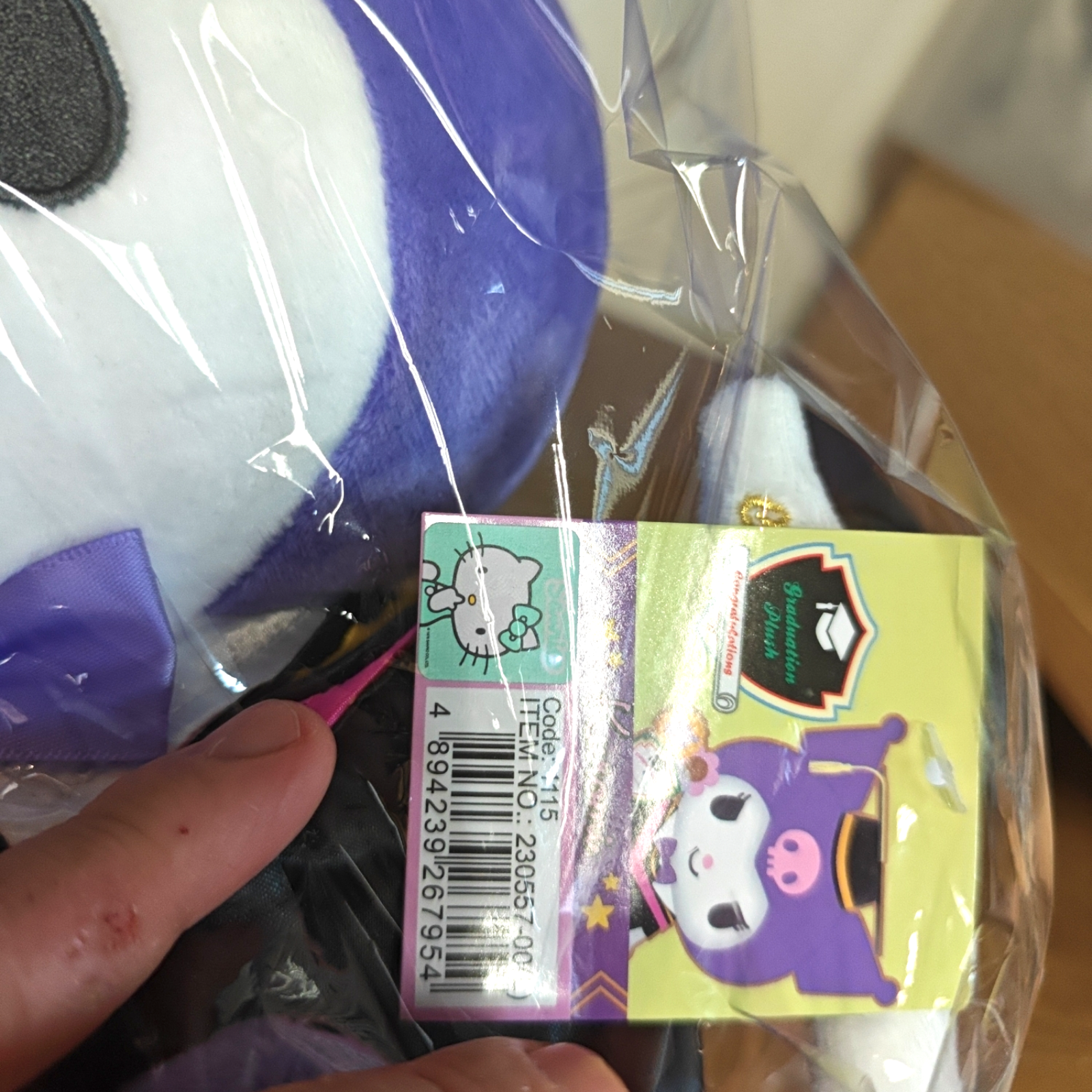 香港行貨Sanrio Kurumi 畢業公仔 另有其他sanrio畢業公仔