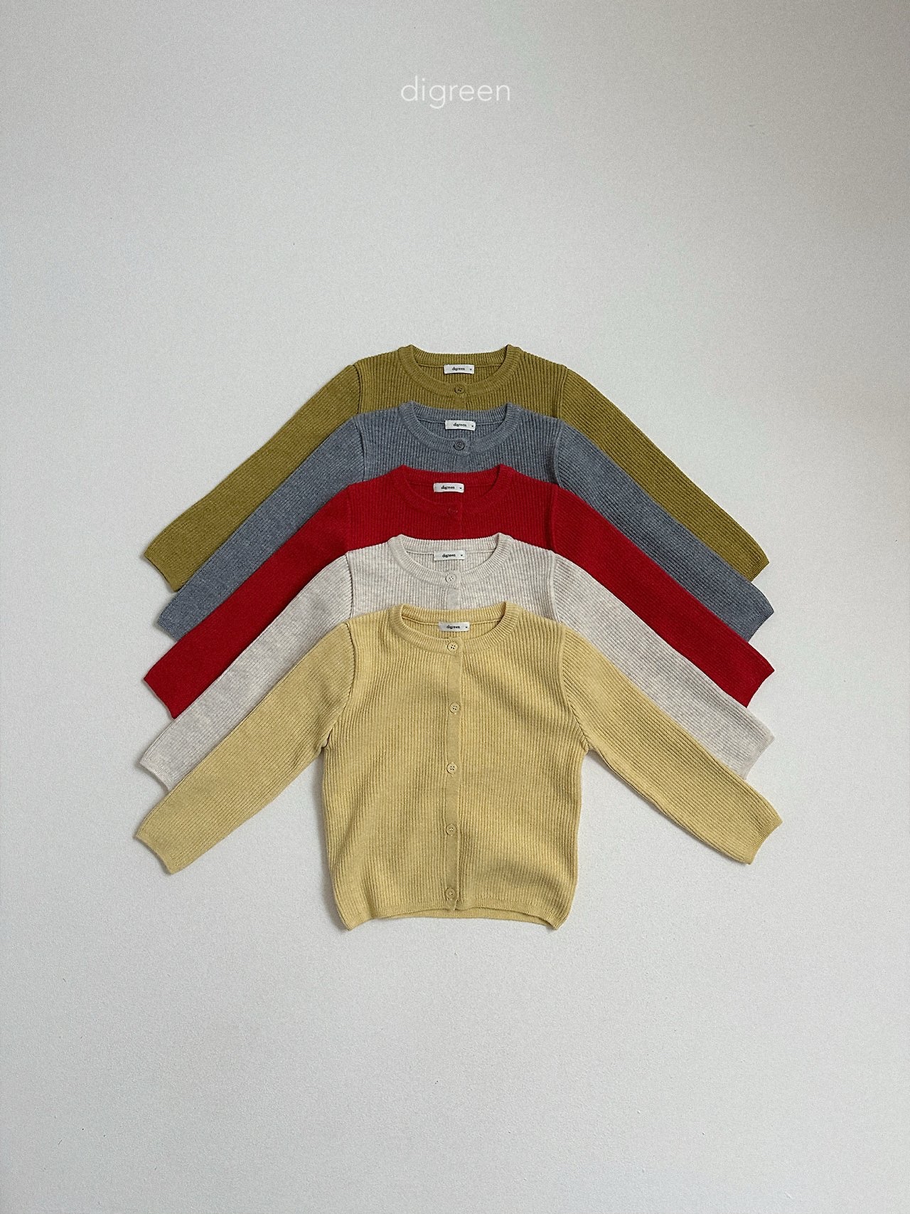 Digreen | olive cardigan