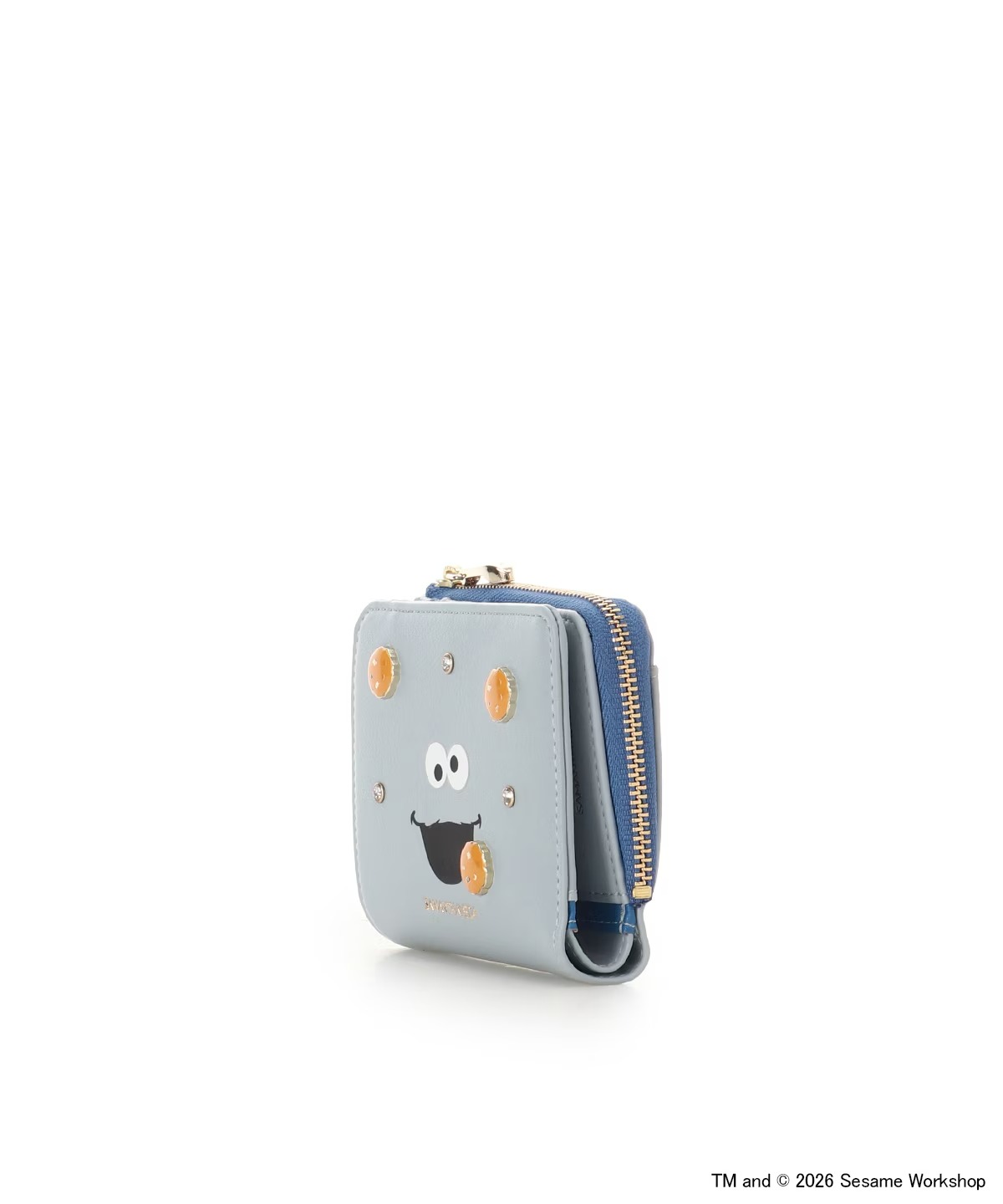 🌸 【預訂】Cookie Monster Wallet - SAMANTHAVEGA x SESAME STREET