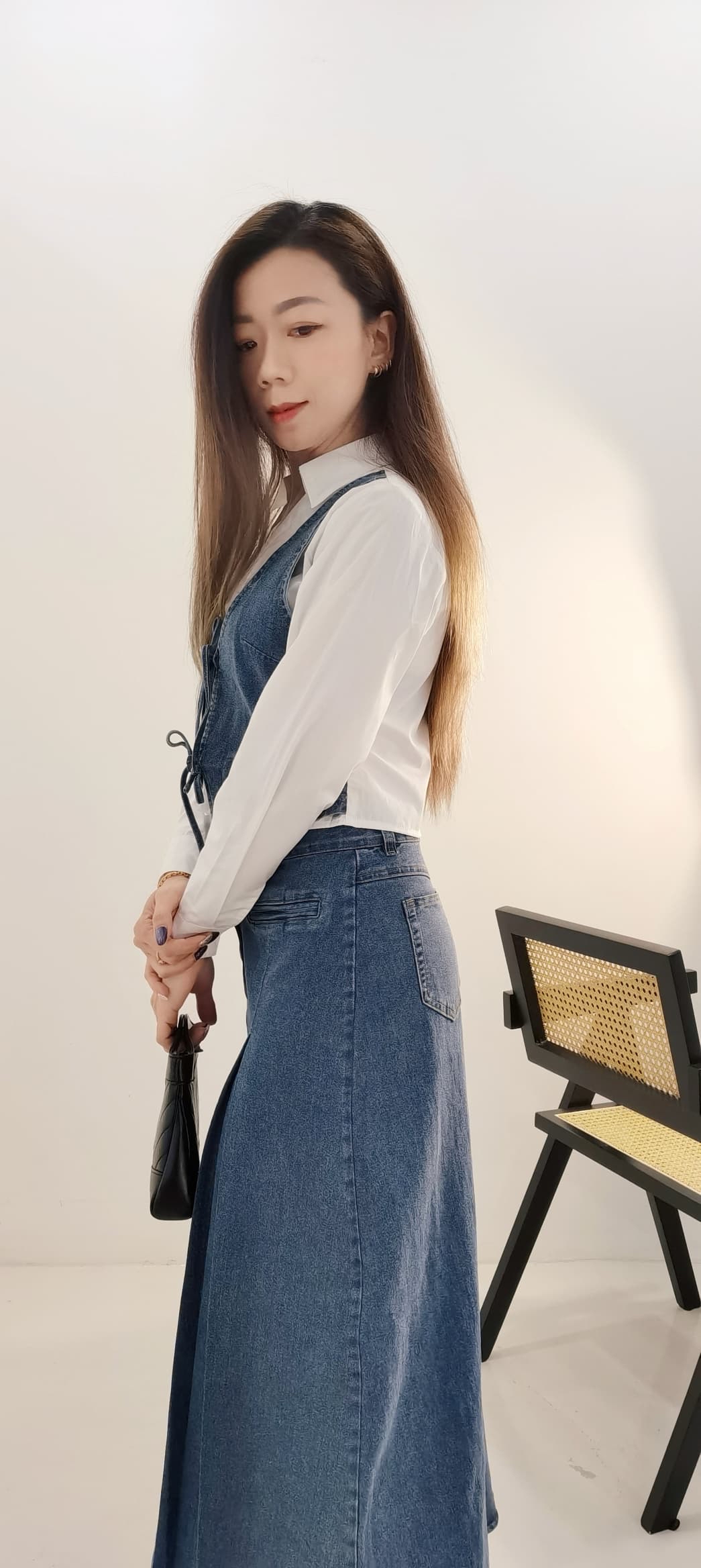 121631 PREMIUM  JEANS DRESS SET