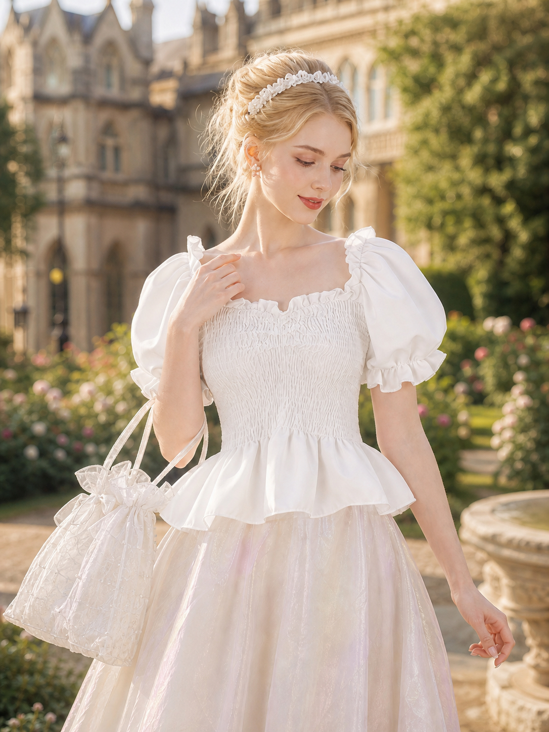 白雪童話告白Princess Victoria Blouse