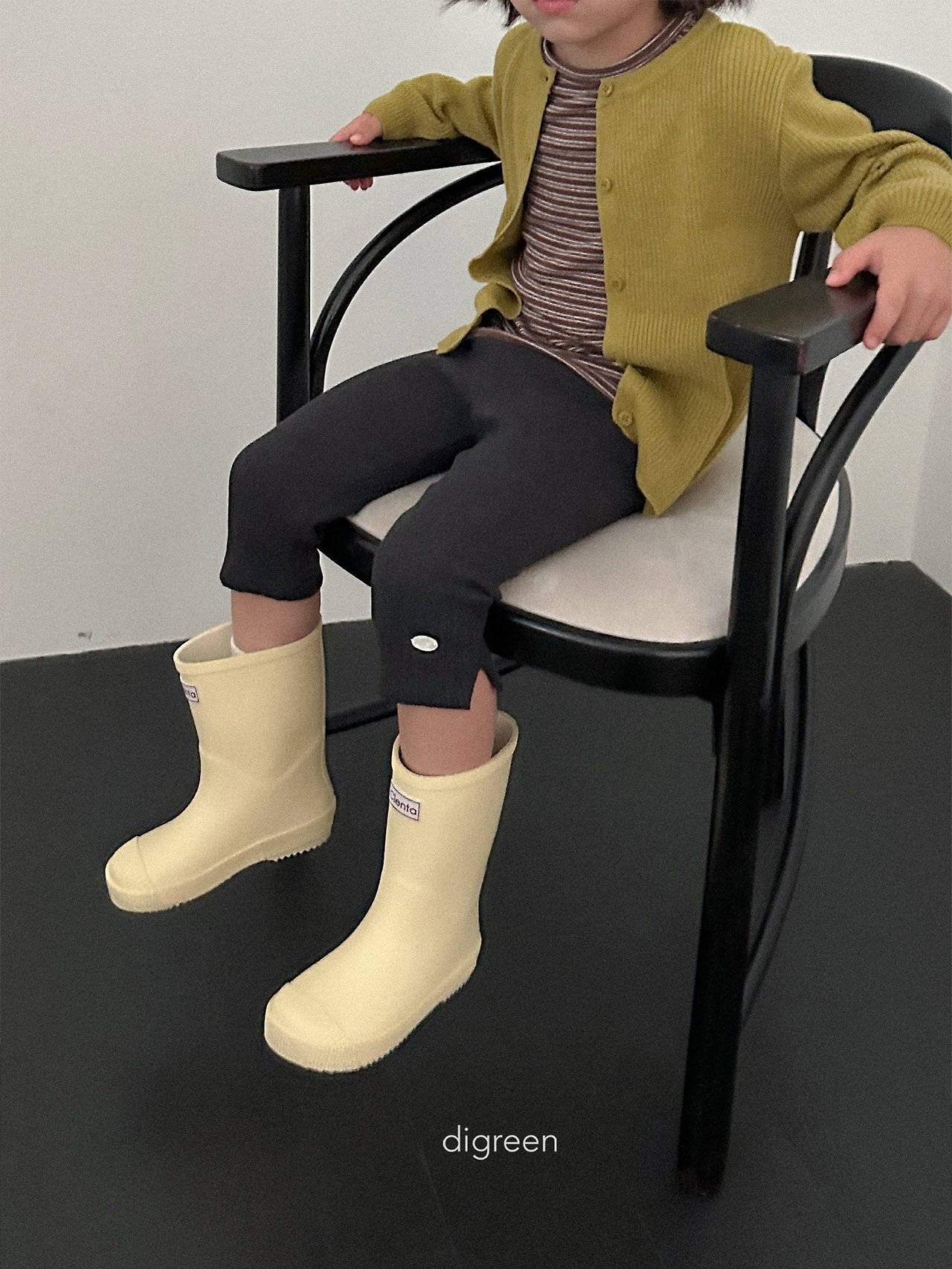 Digreen | rib capri leggings 