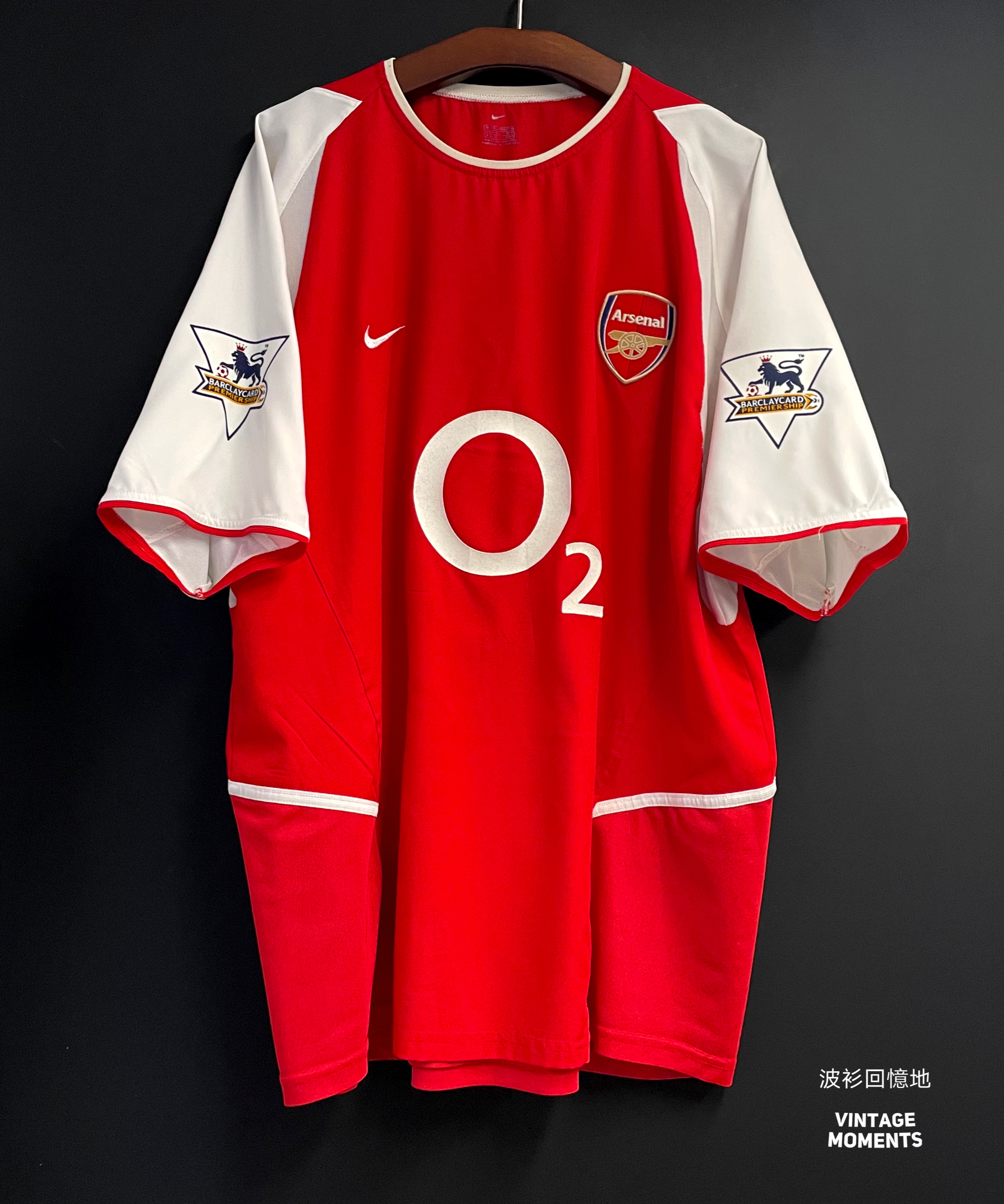 阿仙奴03/04主場 亨利 ARSENAL 2003-2004 HOME SHIRT HENRY