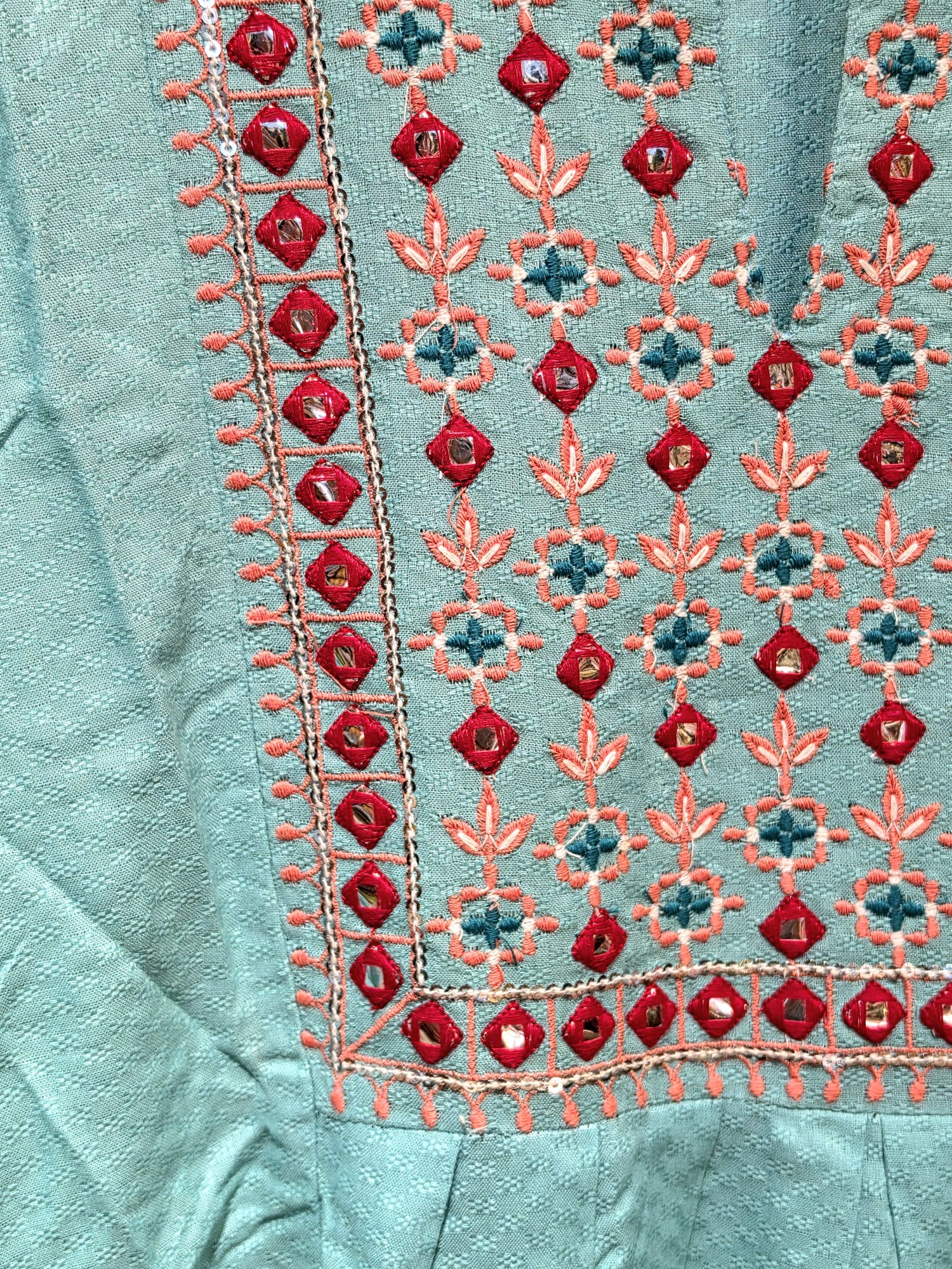 印度刺繡連身裙