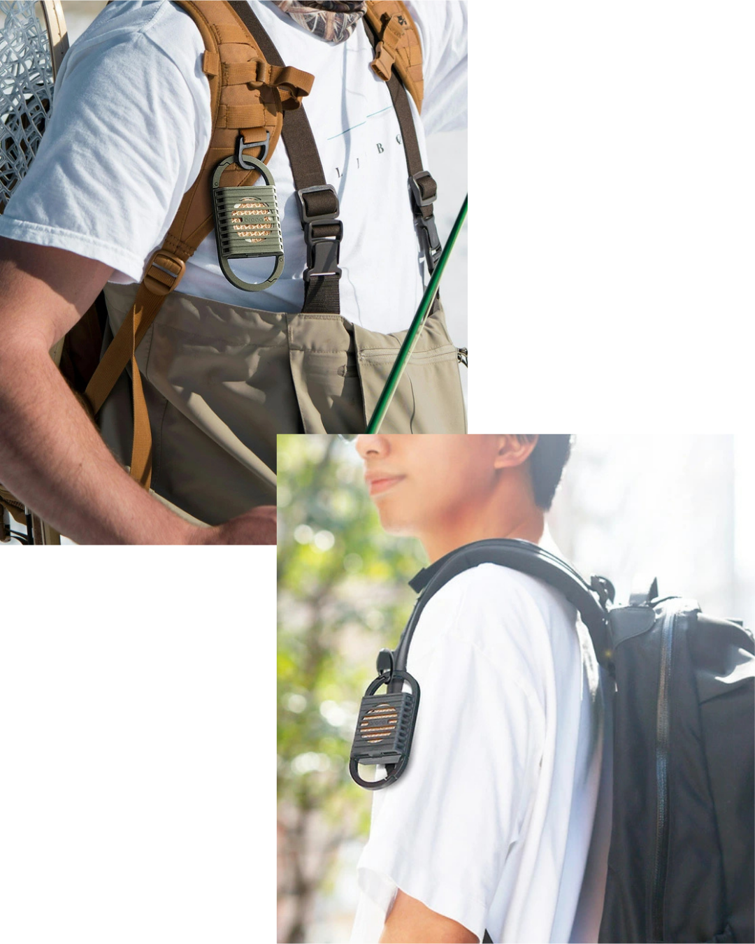 日本代購【 2026新色 日本直送 金鳥 KINCHO × braaa canox 可掛扣・便攜 電池式蚊機 |  Portable, Clip‑On Battery‑Powered Mosquito Repellent Device 】