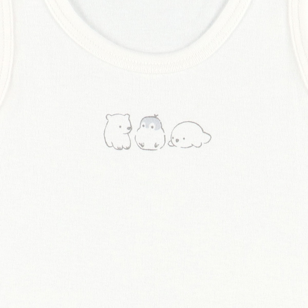 🇯🇵預訂 日本直送🇯🇵吸水速乾涼感系列海洋生物印花純棉背心包屁衣三件套