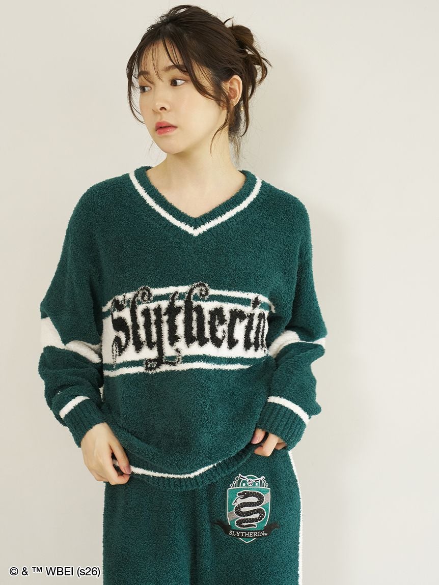 學院V領毛衣 V-neck Design Pullover｜SNIDEL HOME X 哈利波特 聯名 第5彈 (Harry Potter)【預購】 (26196-P）