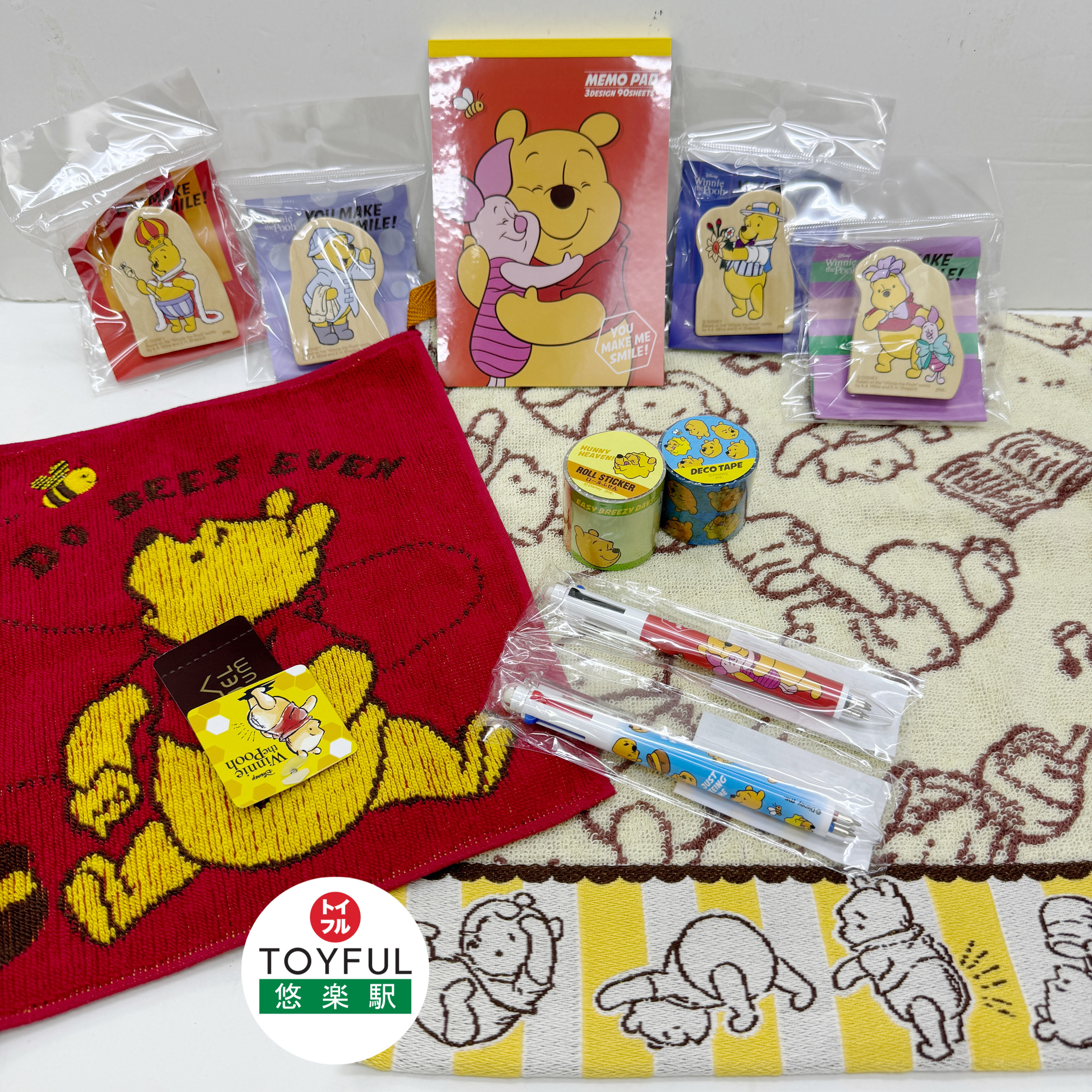 [現貨] [日本直送] 小熊維尼展覽限定 | POOH & PIGET | 雜貨  {TF2312015}