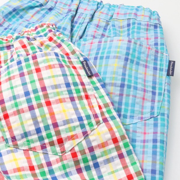 🆕【⭐訂購⭐】 🇯🇵日本直送🌀凹凸格紋 清爽 及膝短褲［2款選］🌀[ELCA-0054][260407]