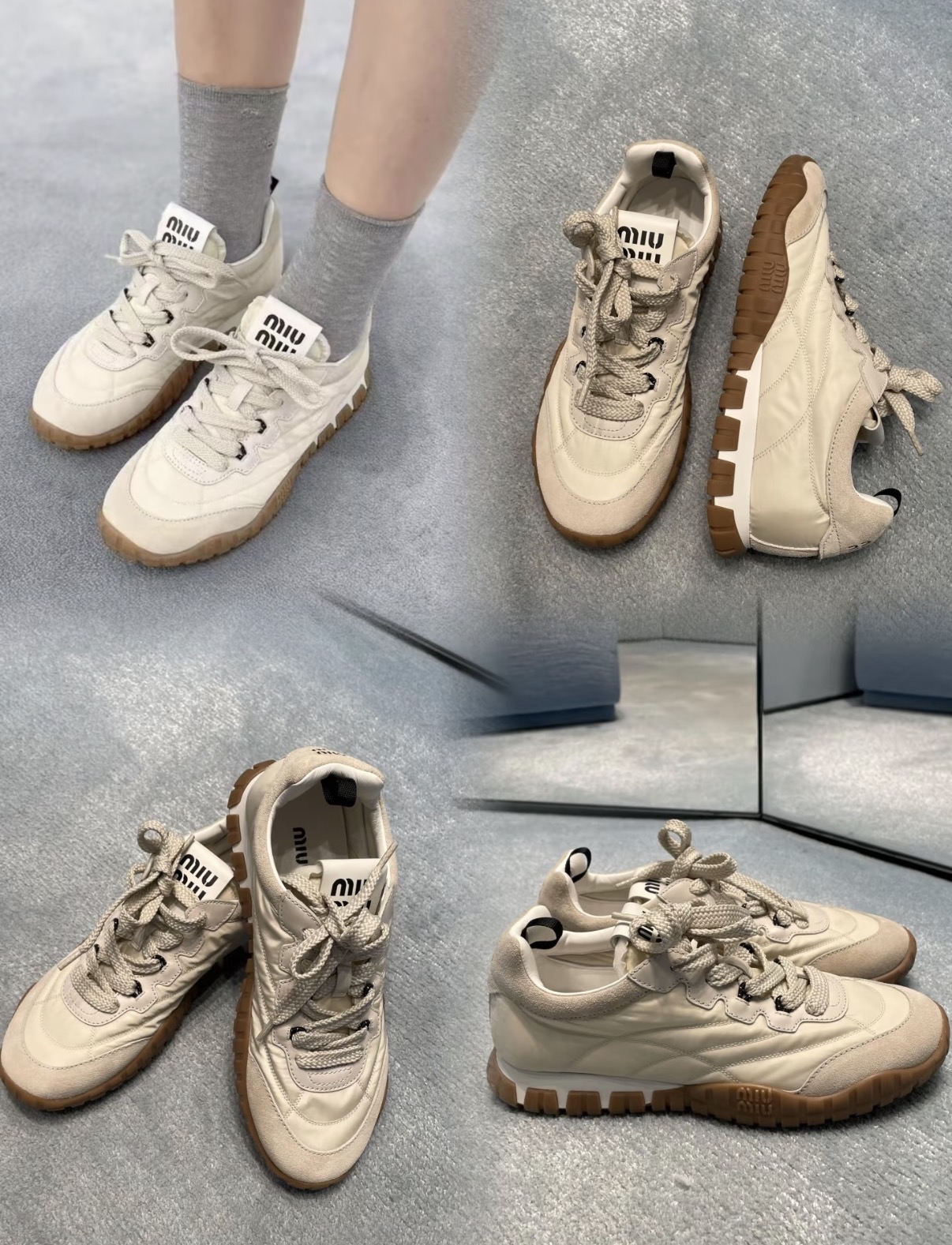 🪩限時優惠✨訂貨📮MIUMIU sneaker  Size 36-39 有半碼