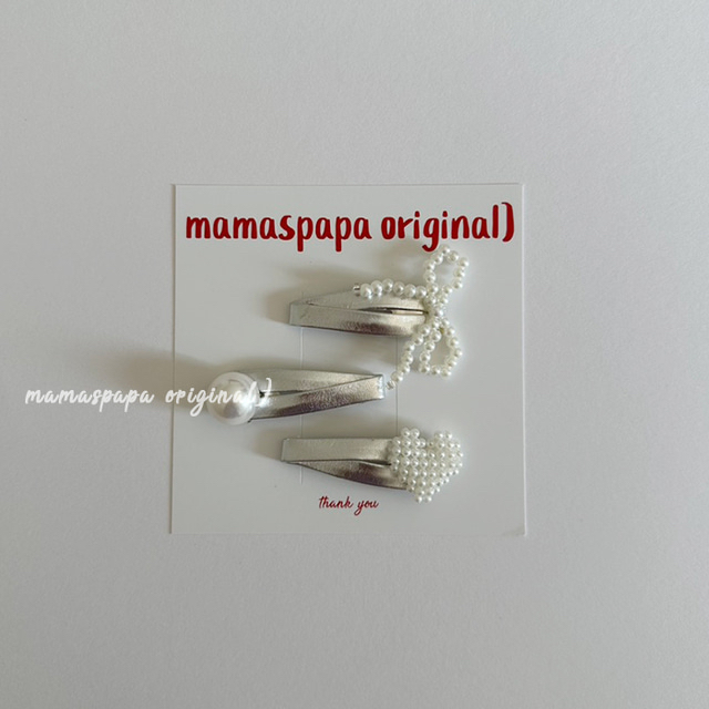 MMSPP | 1set3個髮夾 ACC