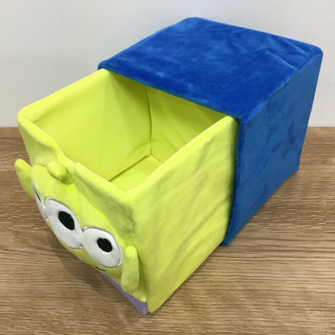 [現貨] [日本直送] 反斗奇兵 ｜ LOTSO｜ ALIEN ｜ HAMM ｜ REX ｜ BUZZ LIGHTYEAR ｜ 毛毛面收納箱 {TF2301073}