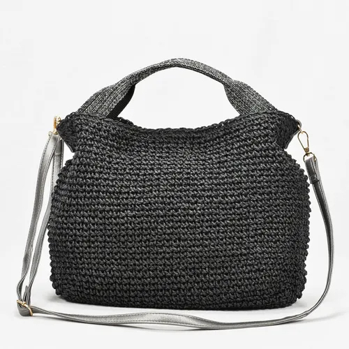 日本🇯🇵品牌拉菲草織兩用手袋現貨😍😍