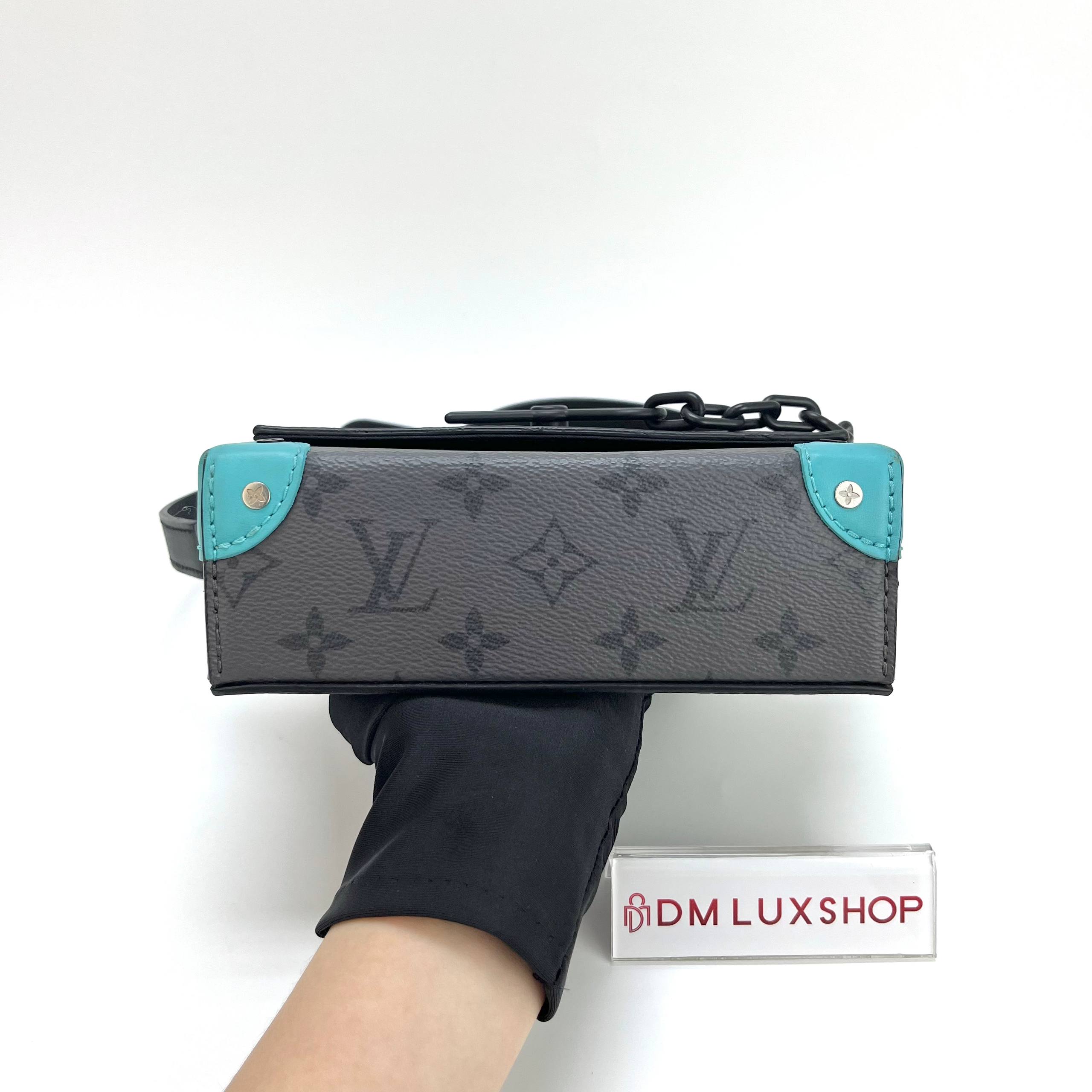 LV Monogram Eclipse Steamer Wearable Wallet 