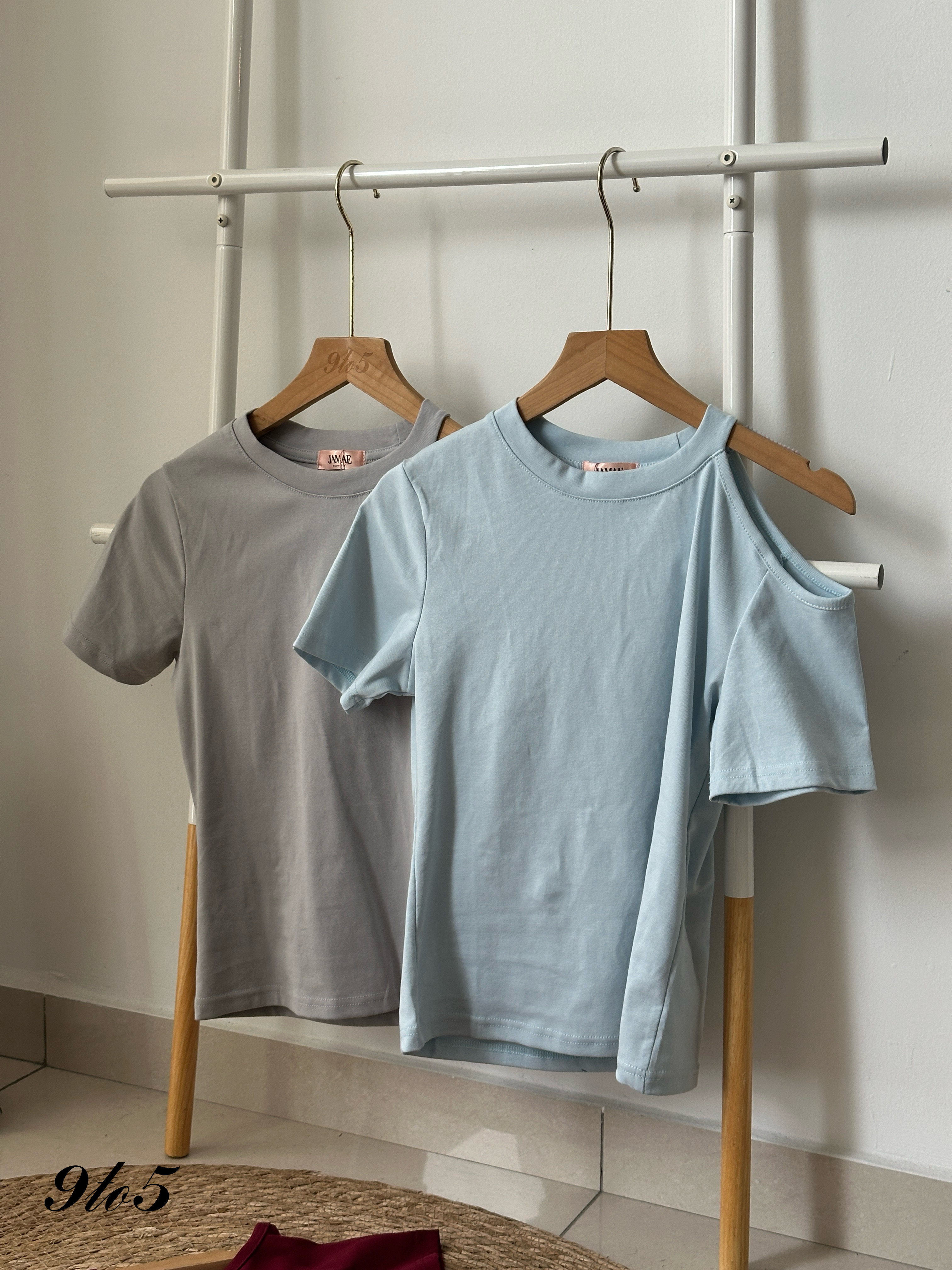 T4021 One-Shoulder Top - 4 Colors 