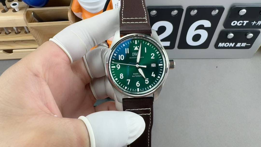 马克20 绿盘 皮带 海鸥2892机芯✔️