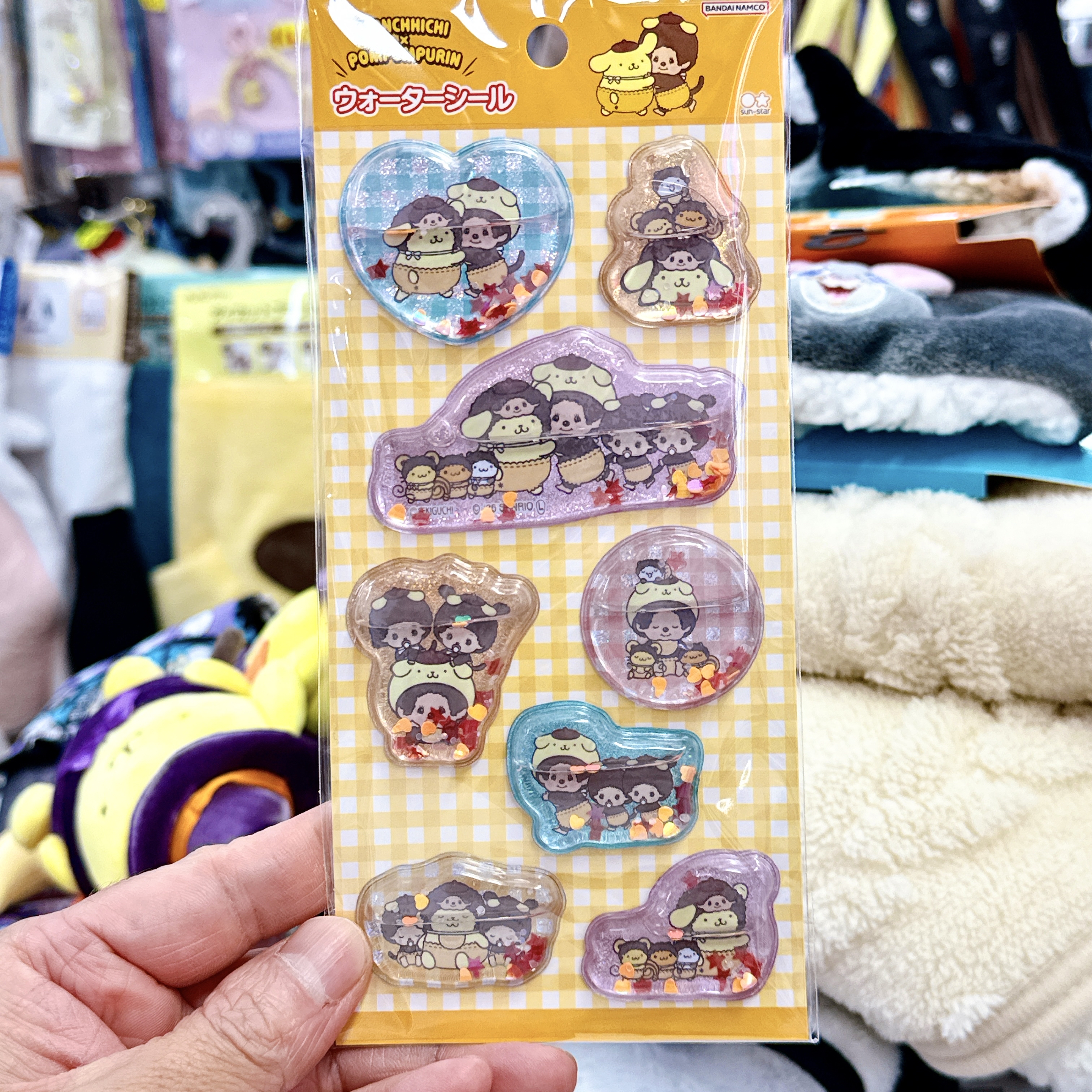 日本版布甸狗 x Monchhichi 系列商品