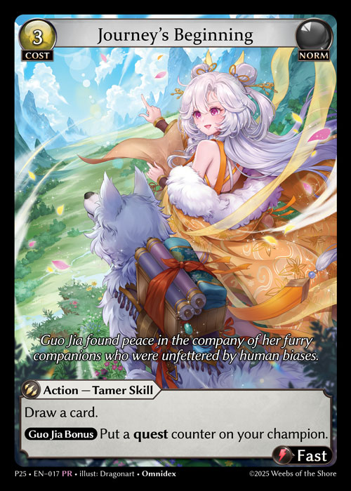 FOIL - Journey’s Beginning / P25-017 (PR)