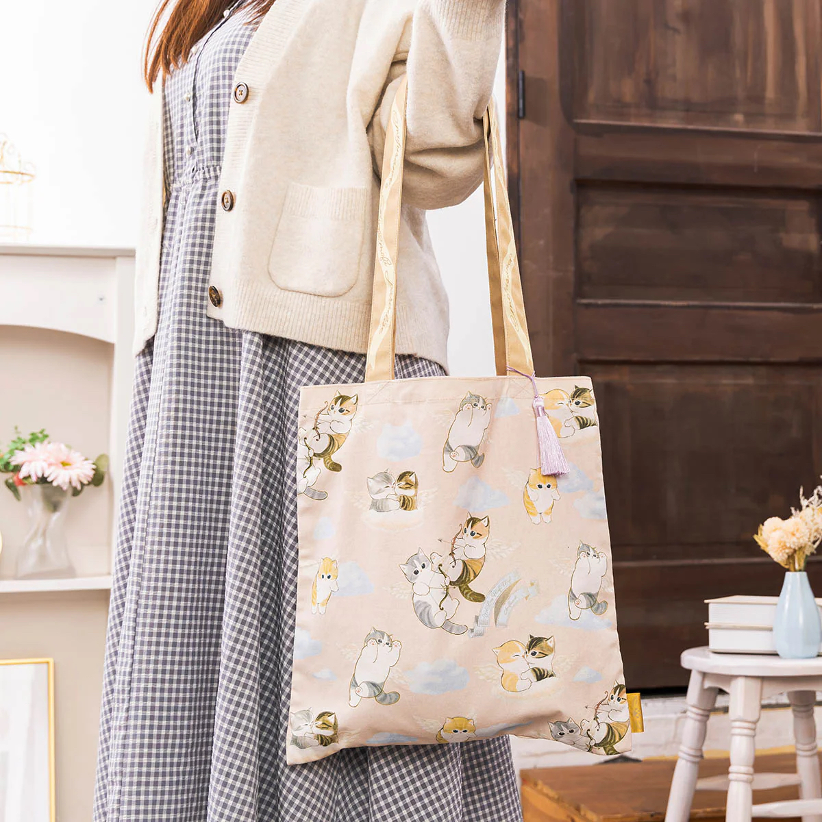 ✈️日本直送🇯🇵預訂🛍日本Mofusand 貓貓圖案Tote Bag（ 小貓/ 大貓 ）