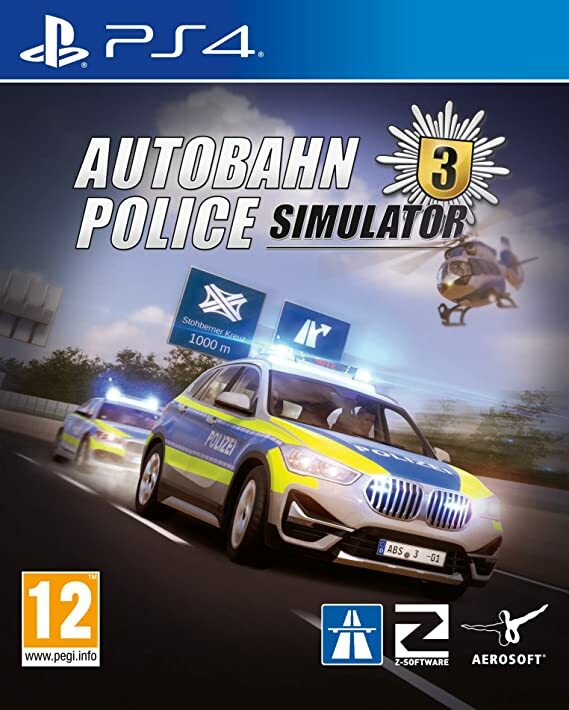 PS4 Autobahn Police Simulator 3 中英文版 (英文封面) PS4-2162