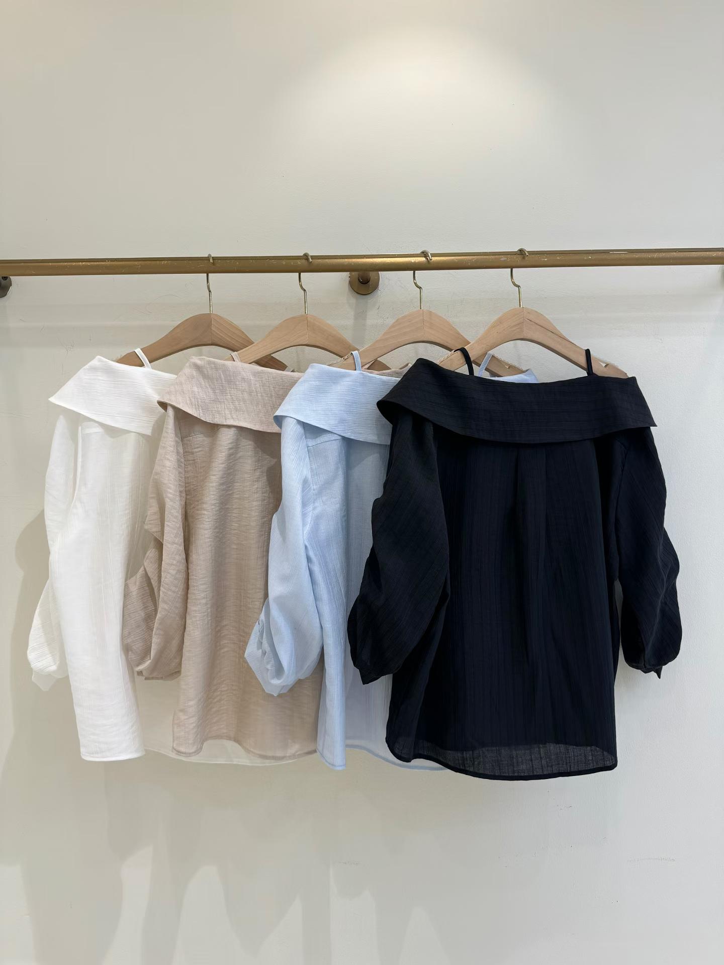 SP02_05 小吊帶拋拋袖BL (4色)