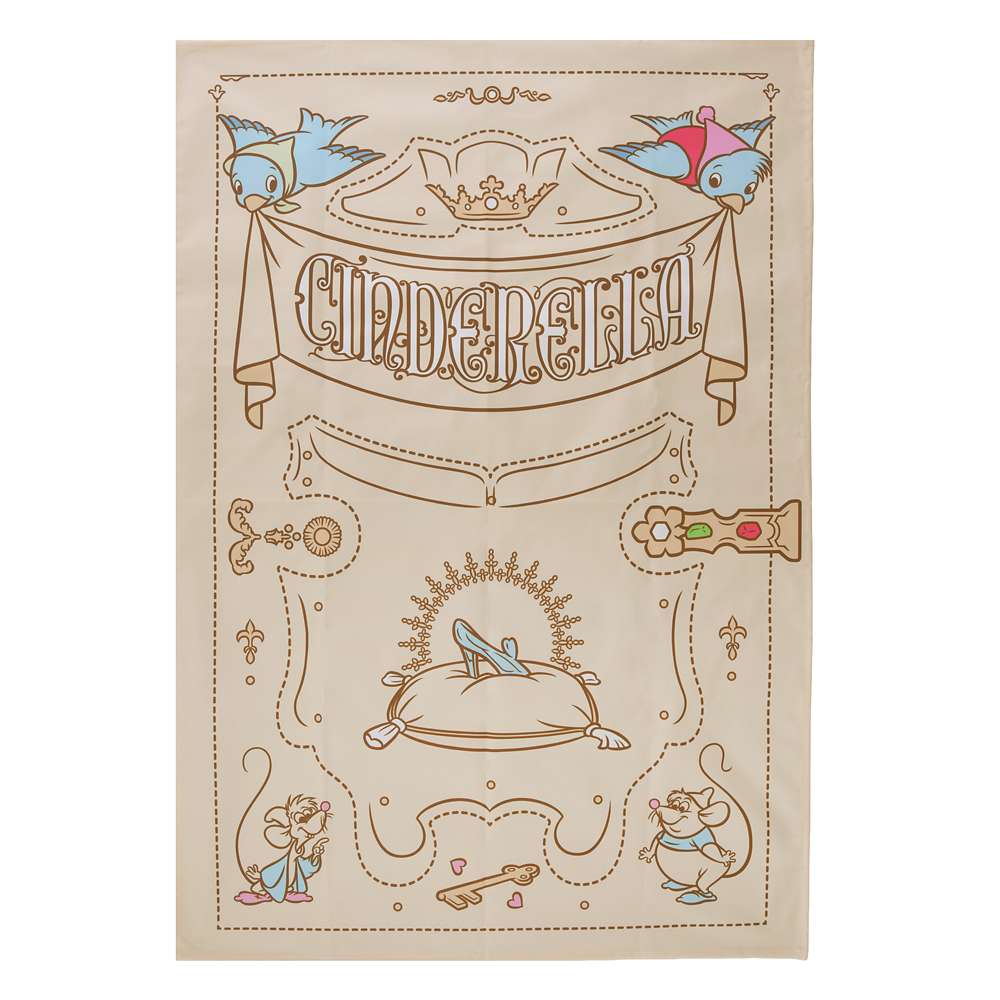 【預訂】Disney Leisure Time - Cinderella 野餐墊連索袋