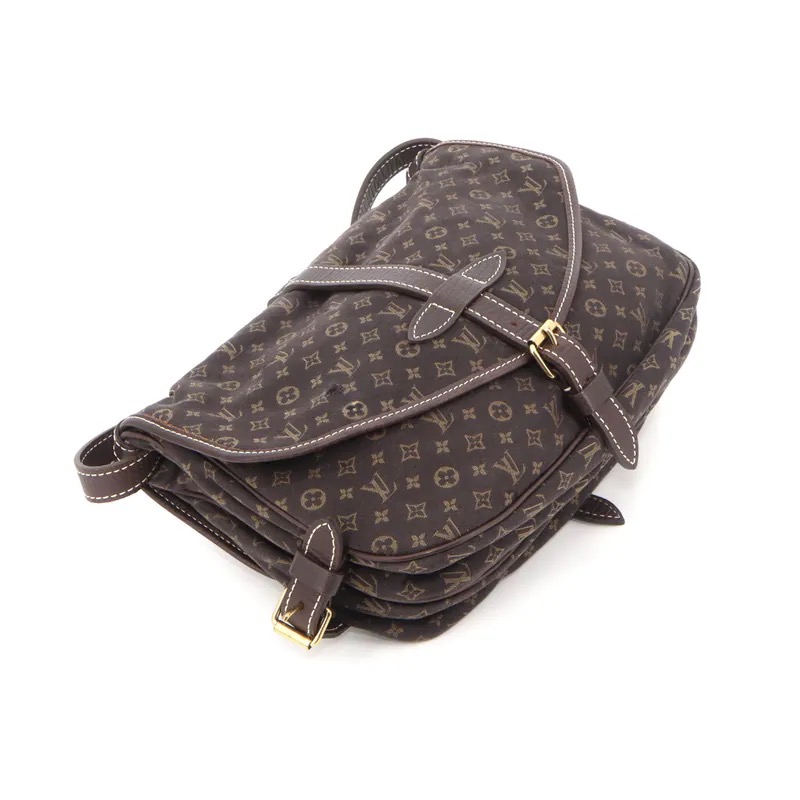 Louis Vuitton Monogram Mini Lin Saumur 30
