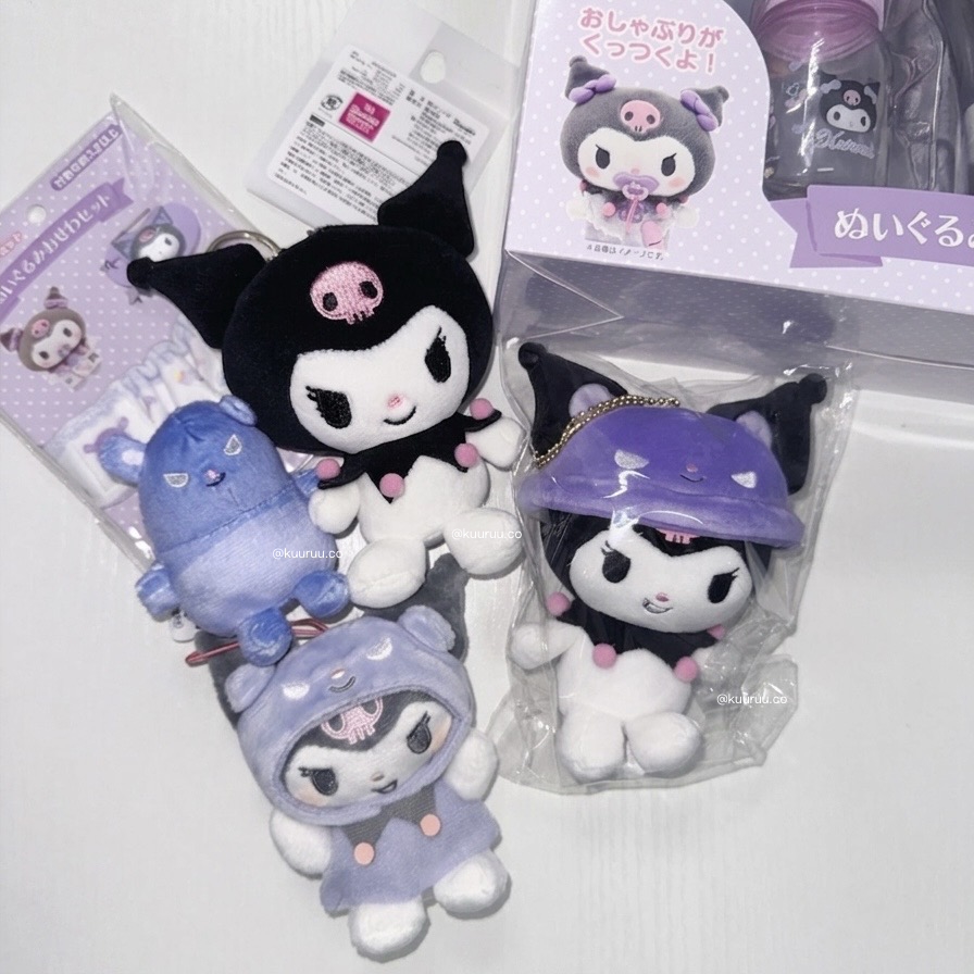 現貨｜日版 KUROMI X 巴庫/monchichi系列商品💜