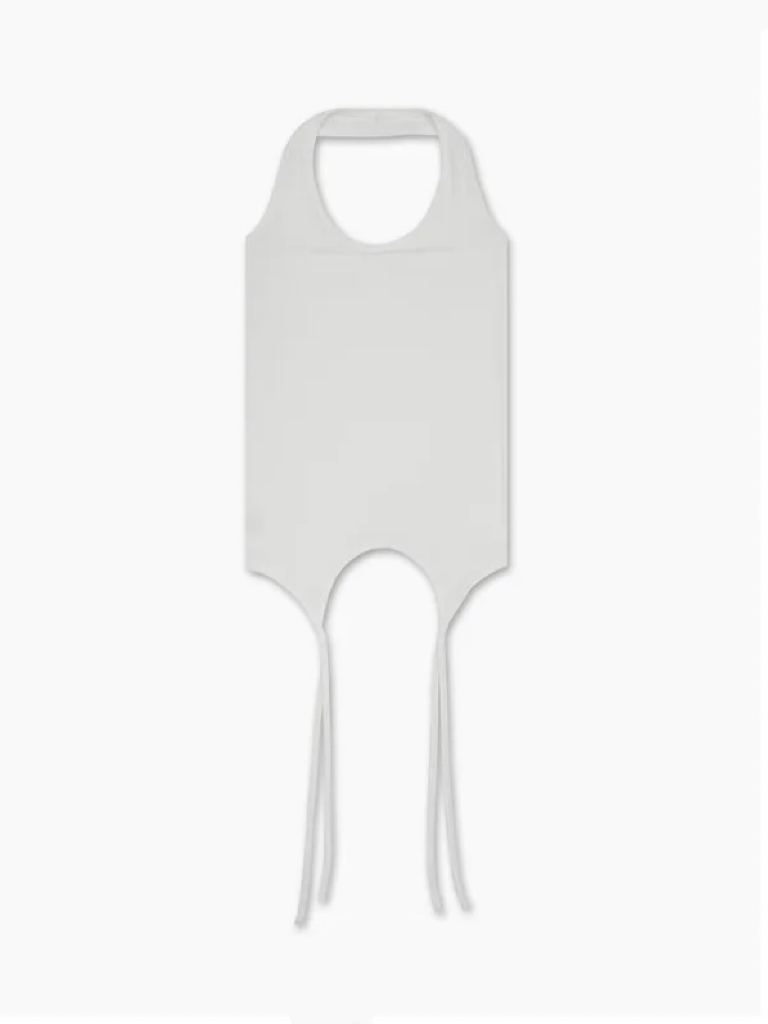 Asymmetric Halter Tank Top