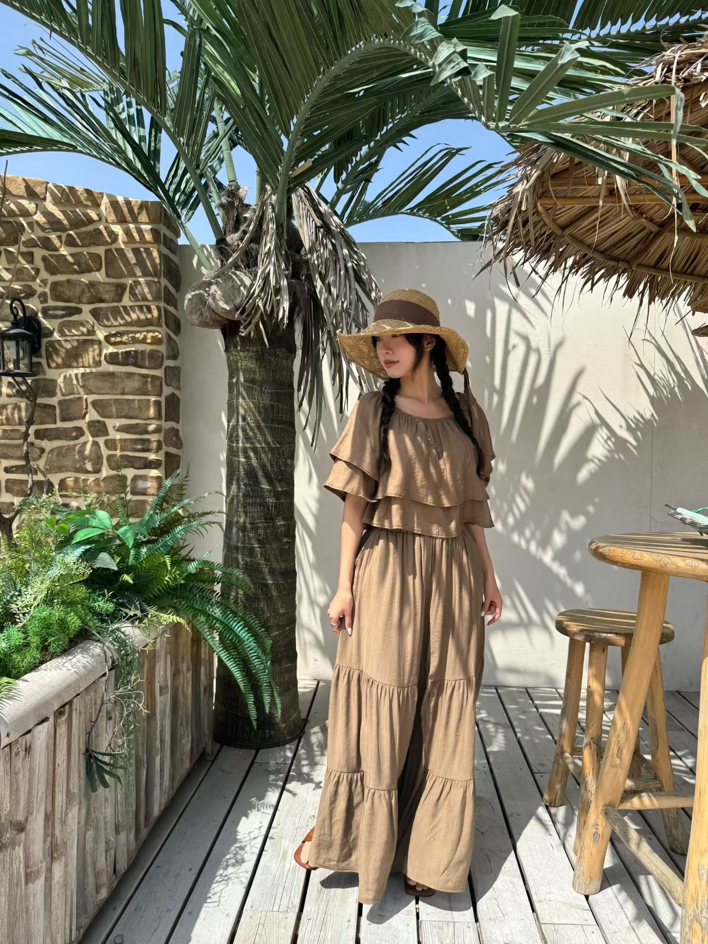 MG21_05 雙層短版TOP(3色)