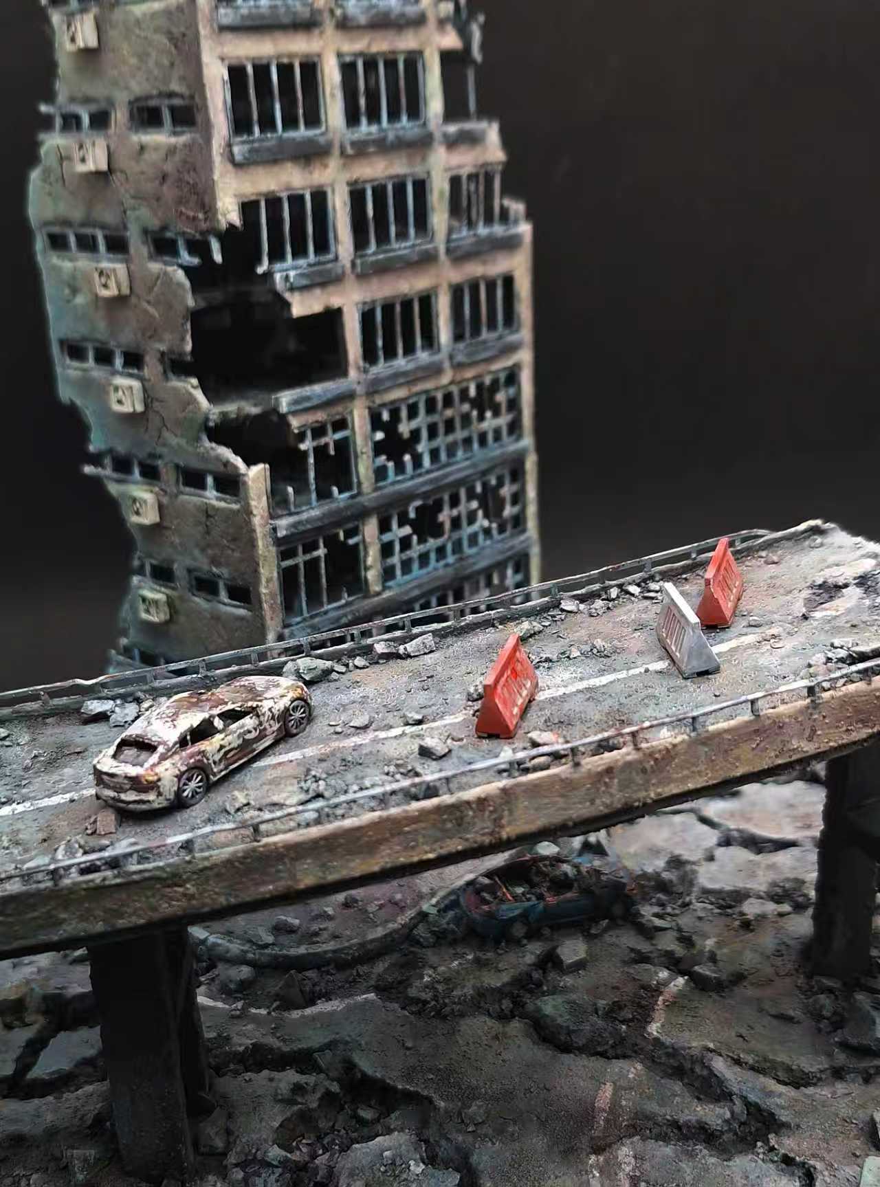 城市廢墟場景班