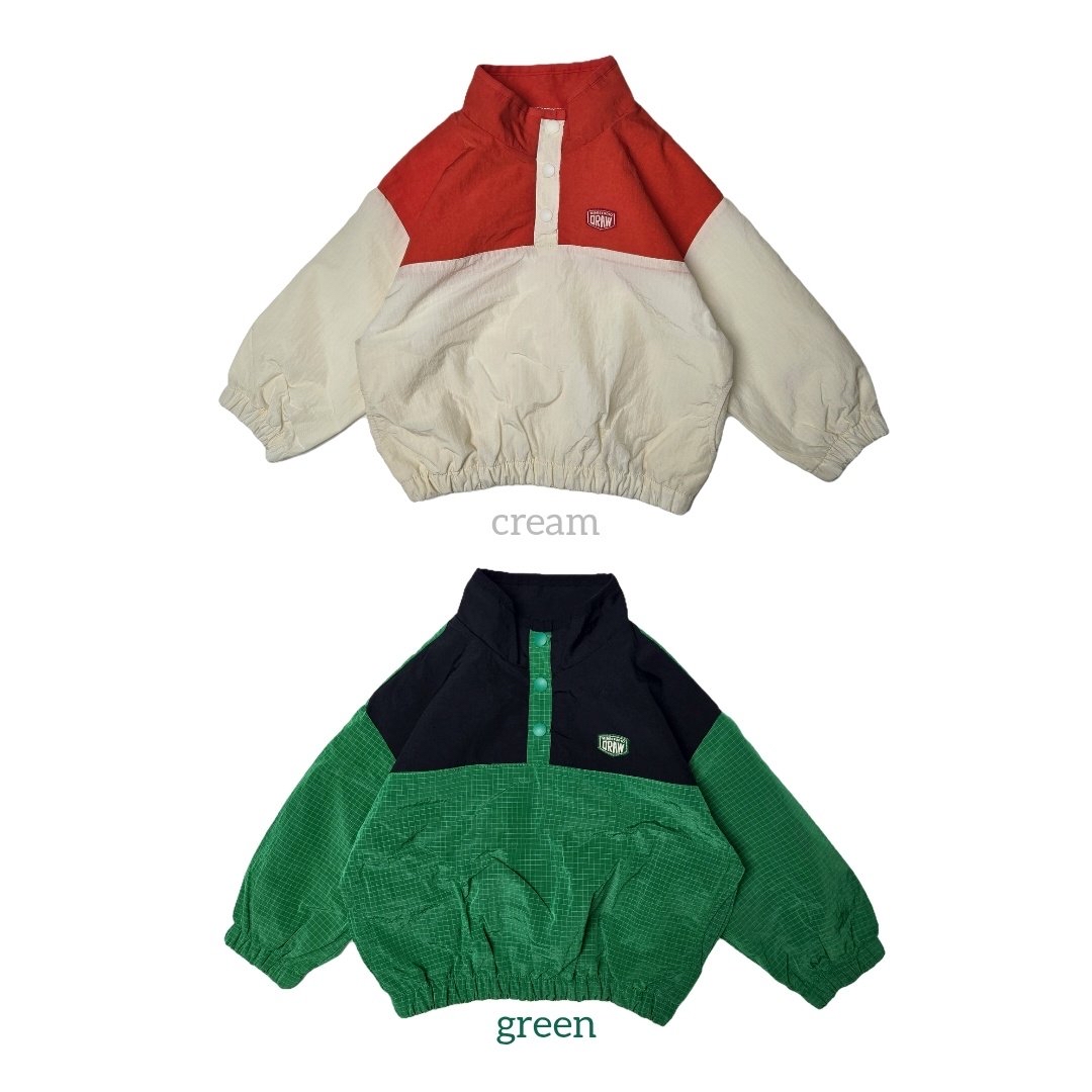 Bymimi | 薄款風衣料上衣( Green XL 115-125)