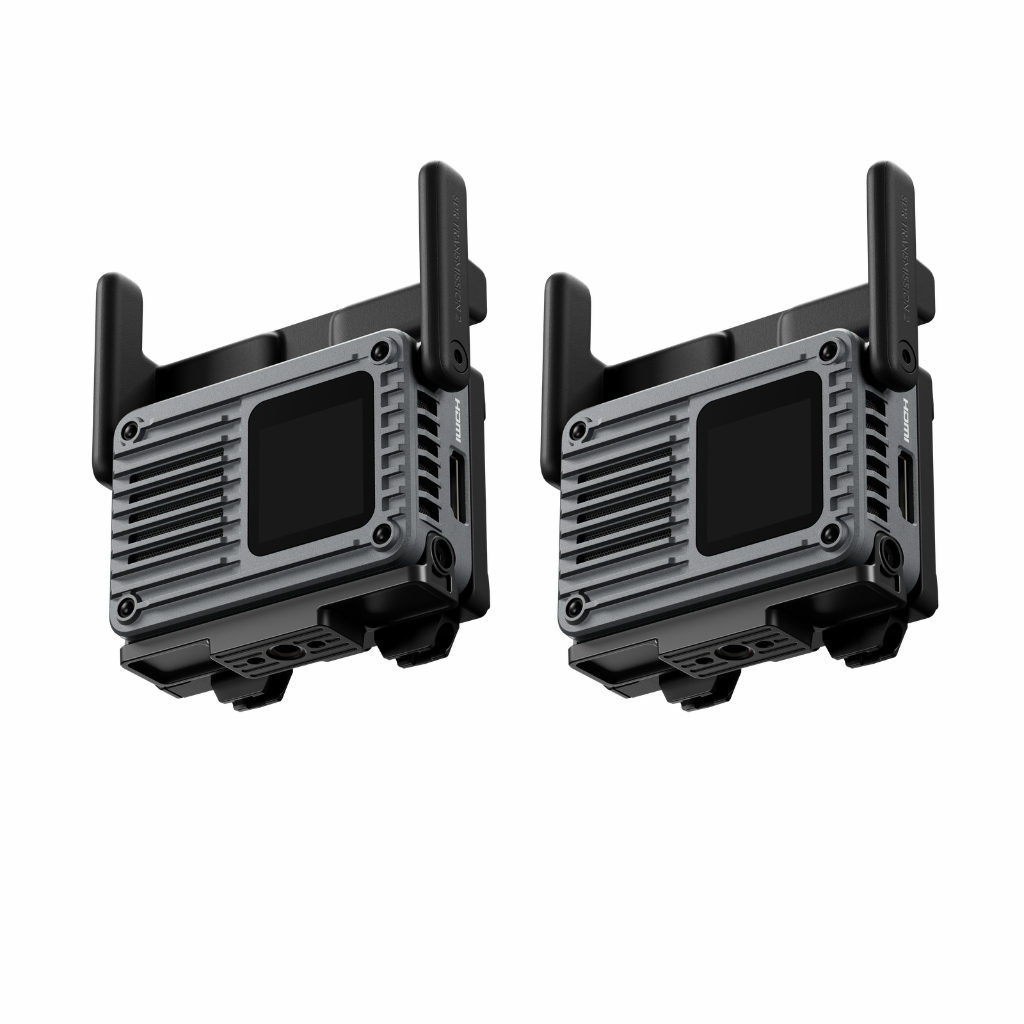 DJI SDR 影像傳輸 2 套裝｜4K/60fps 10-bit HDR・35ms 低延遲・4 公里無線圖傳・一發八控專業影像系統｜香港行貨
