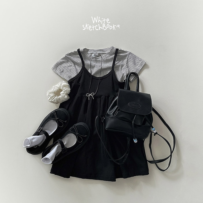 🇰🇷WhiteSketchBook吊帶裙