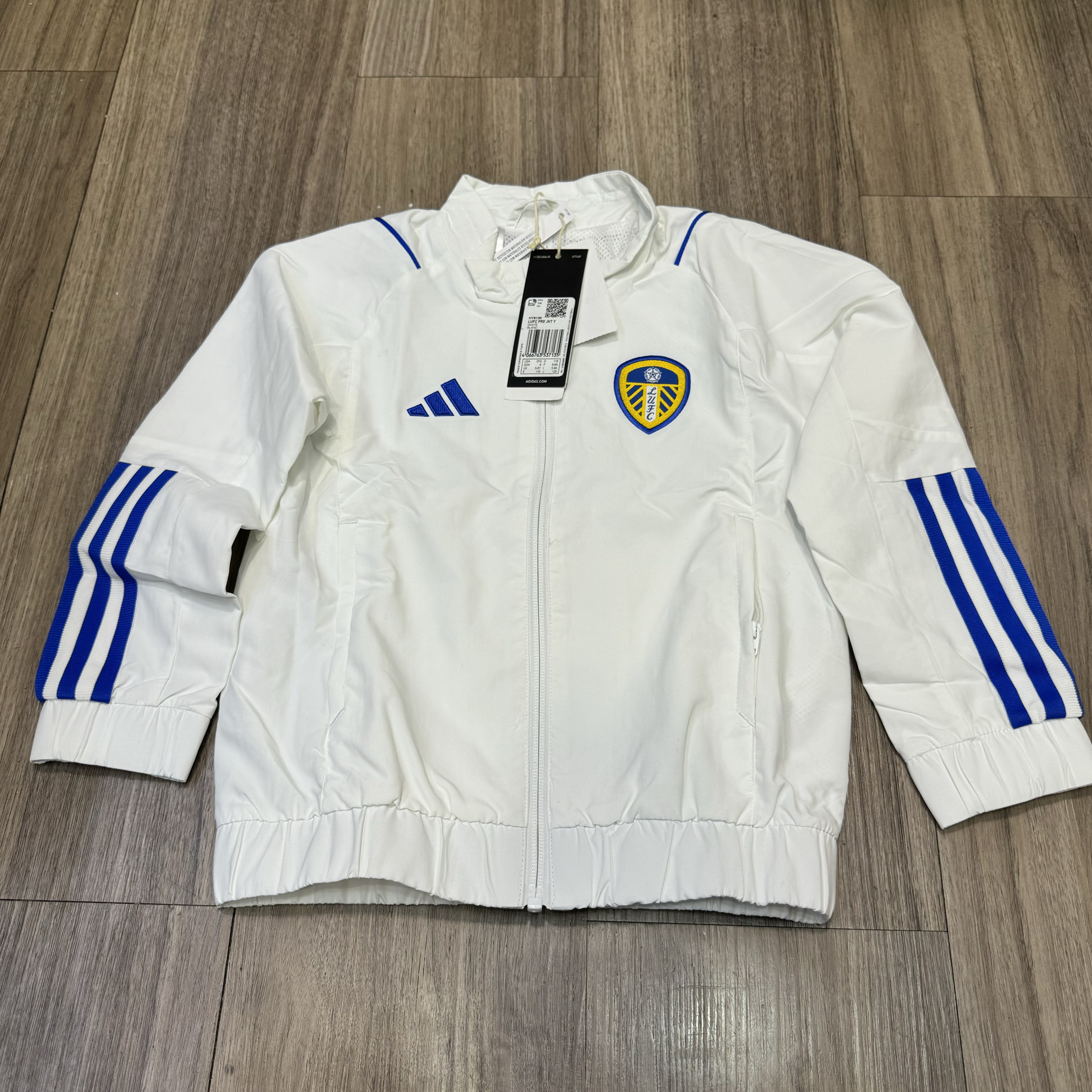 (Kids size)Leeds United training jacket (Bnwt)