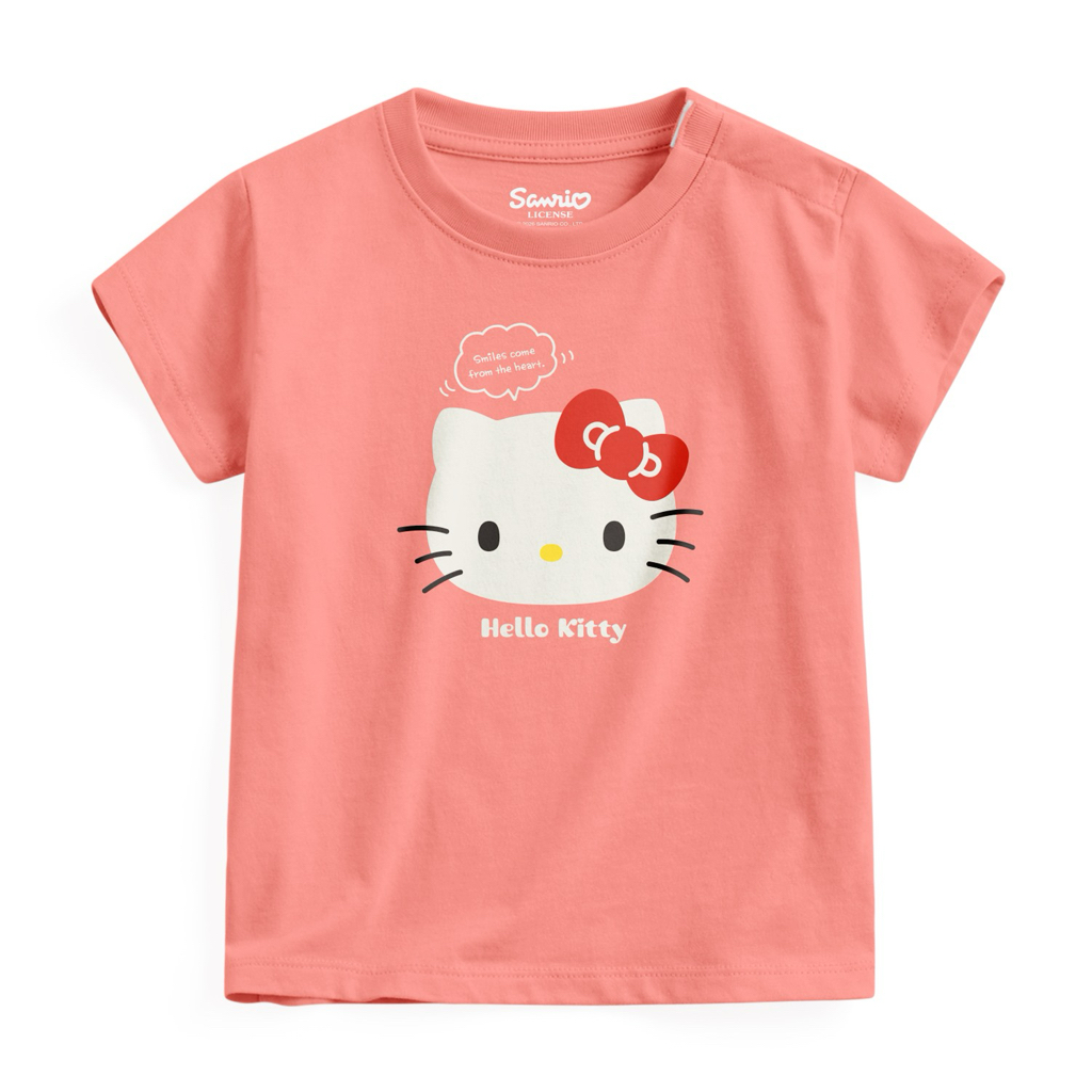 💚預訂 台灣直送💚Sanrio三色人物印花純棉短袖T恤