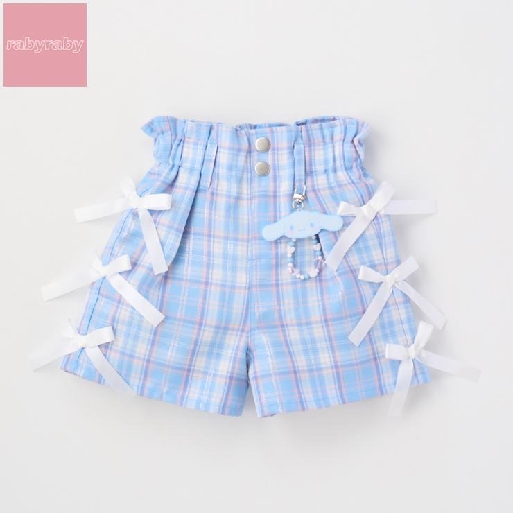 🇯🇵限量預訂 日本直送🇯🇵玉桂狗串珠吊墜絲帶格紋短褲